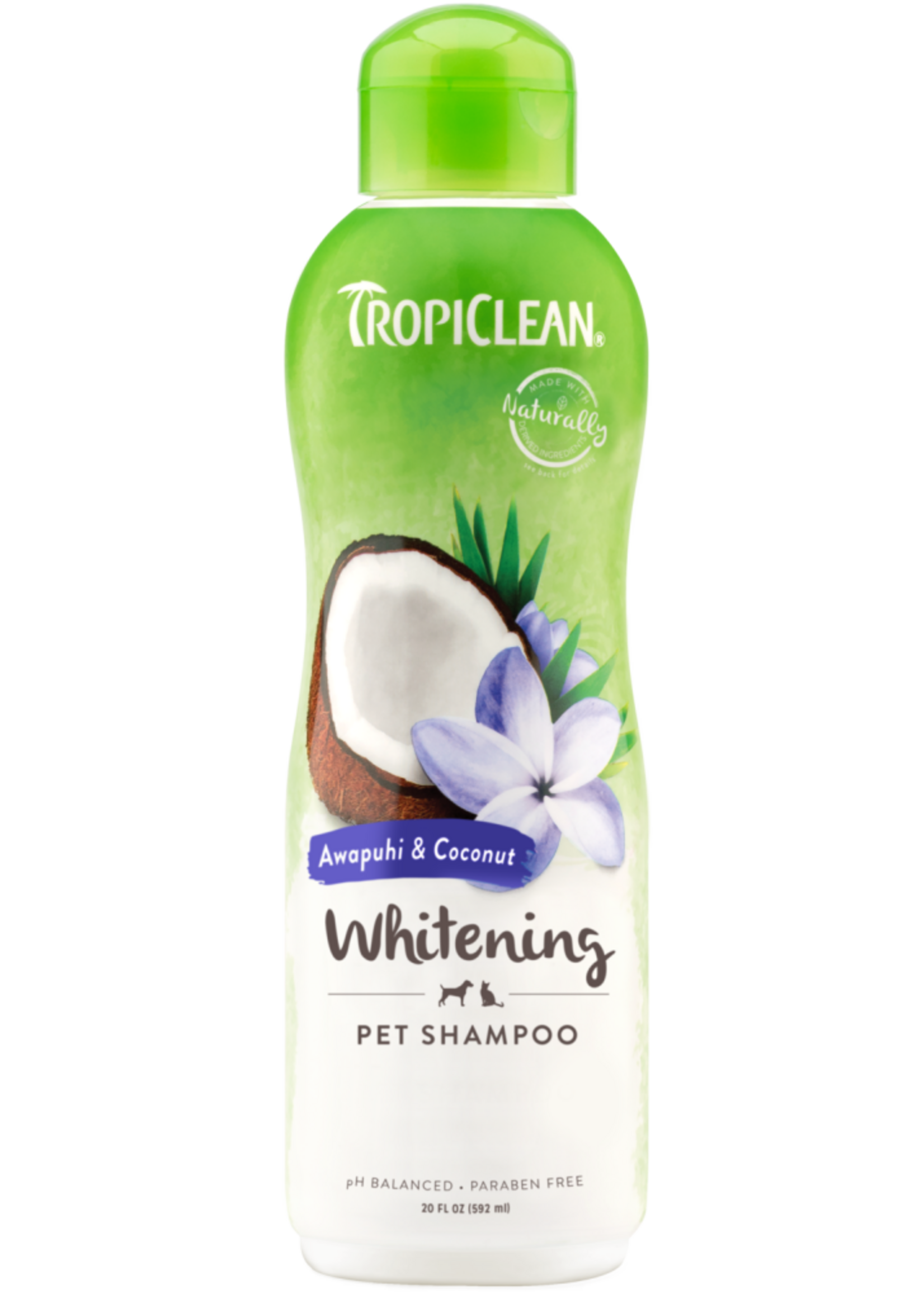 Tropiclean Whitening Shampoo 20 oz