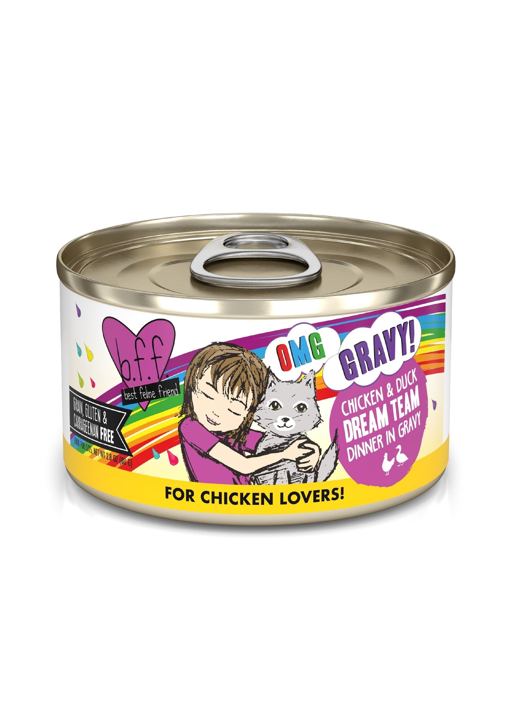 Weruva Canned Cat food 2.8 oz Dream Team - BFF