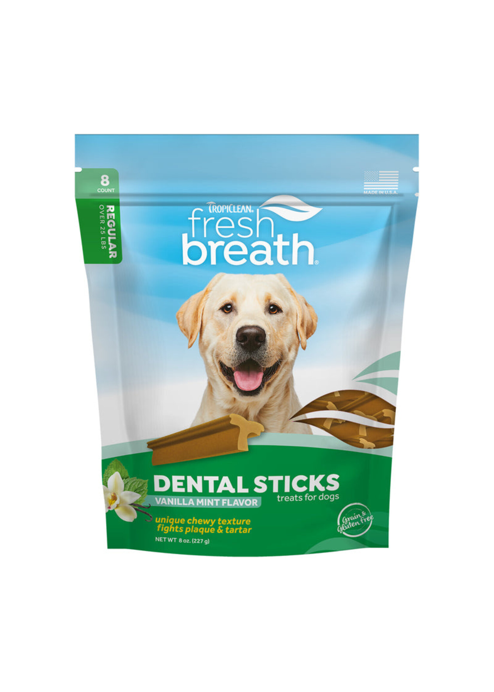 Tropiclean Dental Sticks 8 ct
