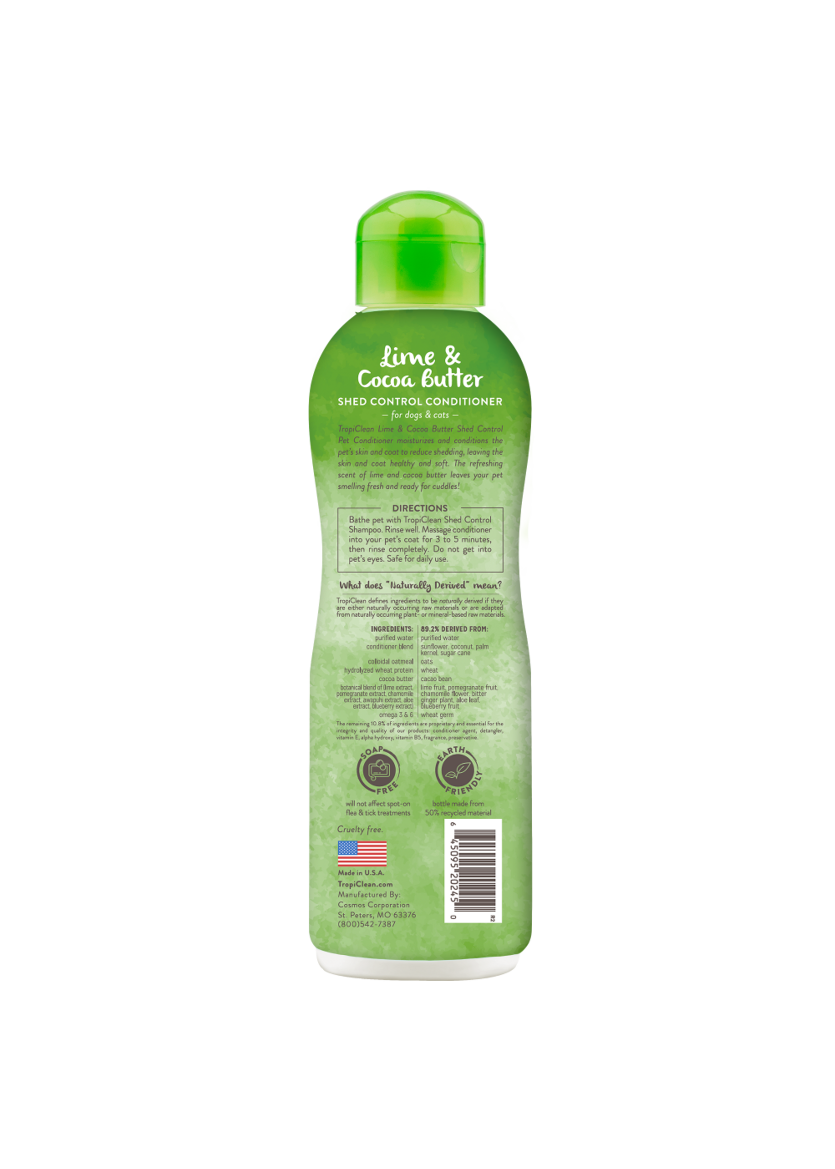 Tropiclean  Shed Control Conditioner 20 oz