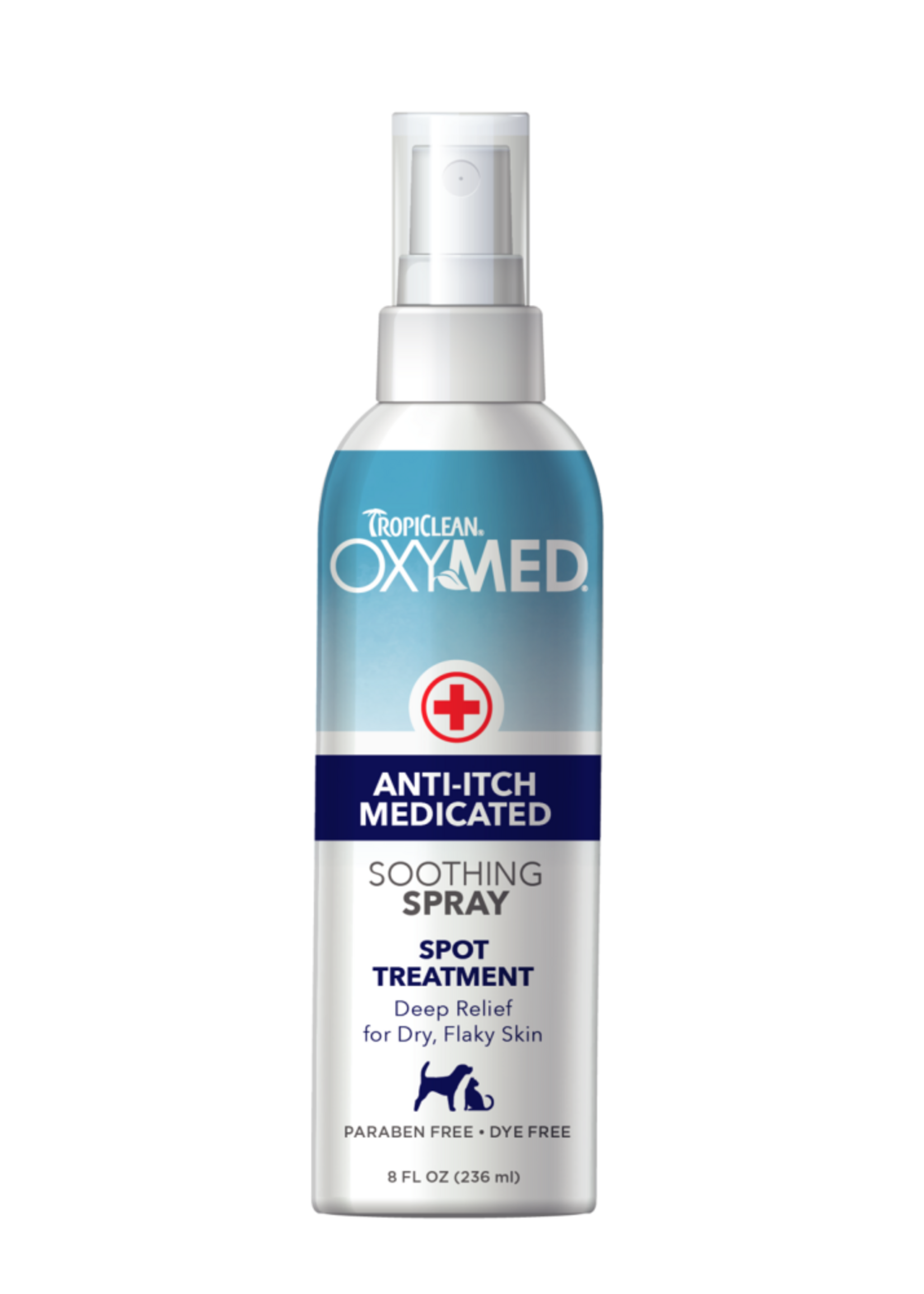 Tropiclean Oxymed Anti Itch Med. Spray 8 oz