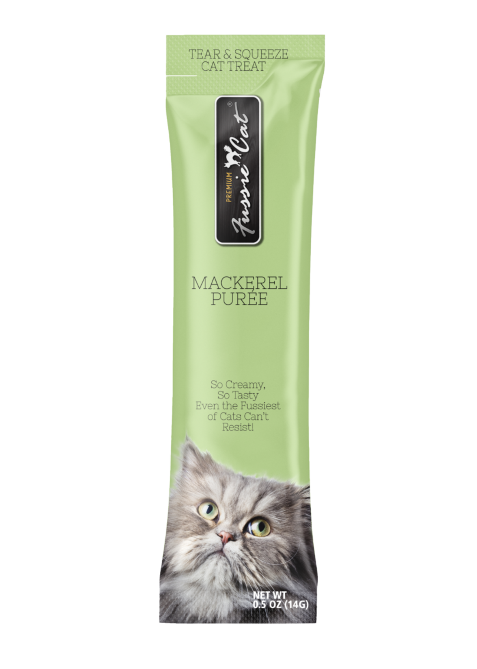 Fussie Cat Puree Single Mackerel & Beef