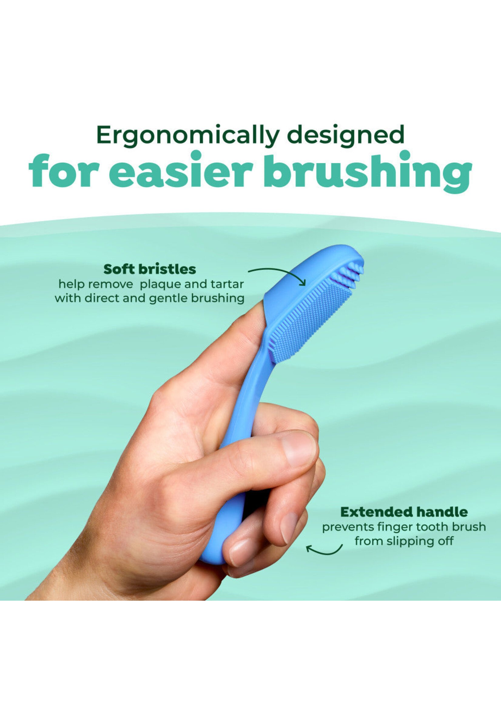 Tropiclean Toothbrush/Gel Lg Dog PB&Honey