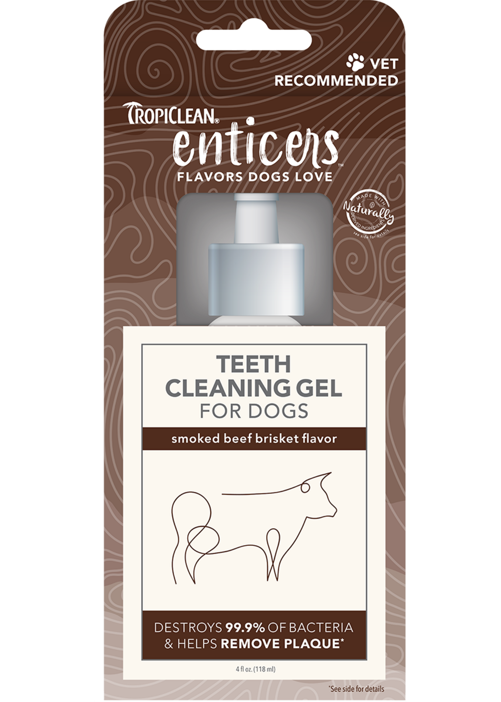 Tropiclean Dental Gel Brisket 4 oz