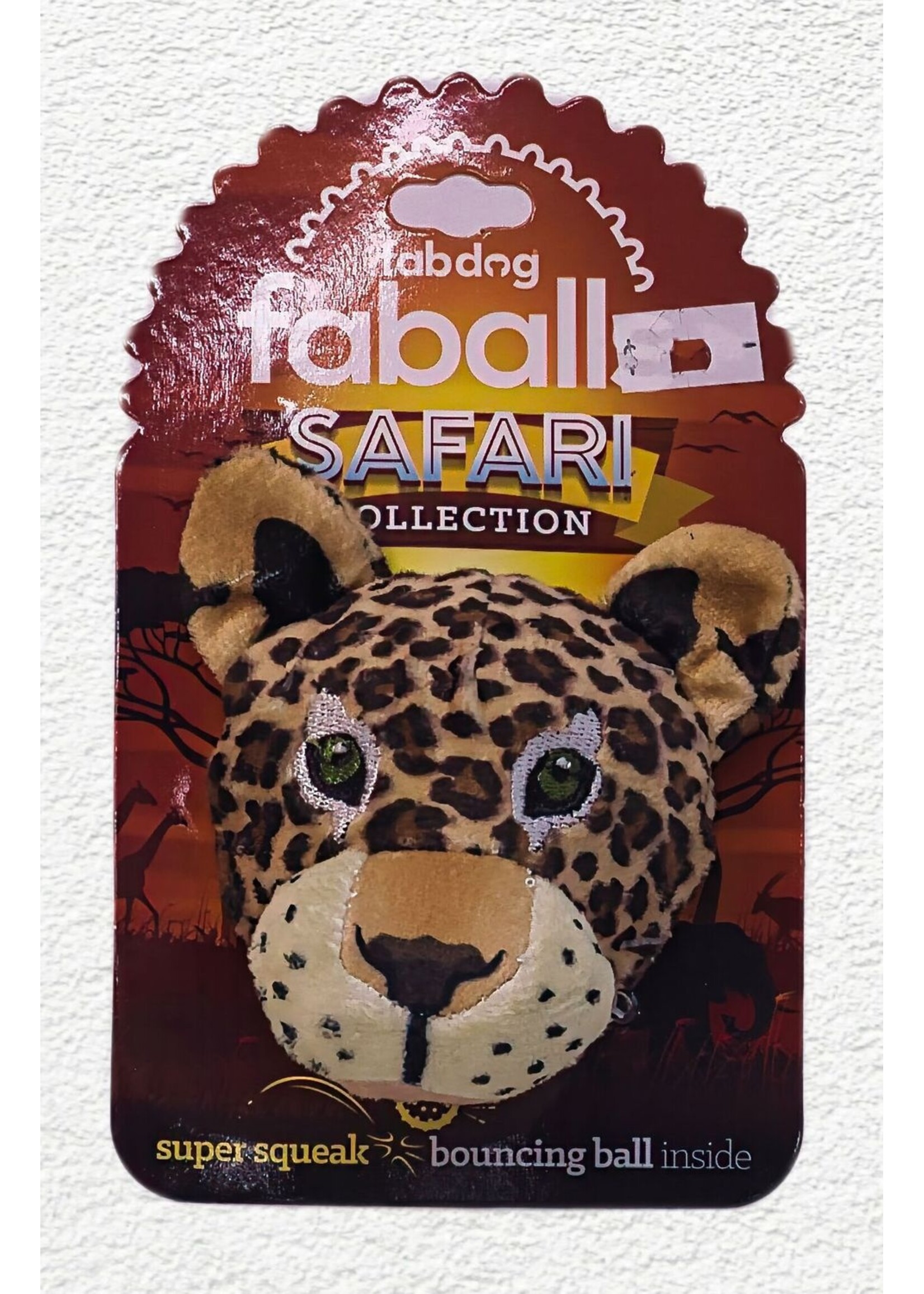 Fabdog FABALL Leopard Small