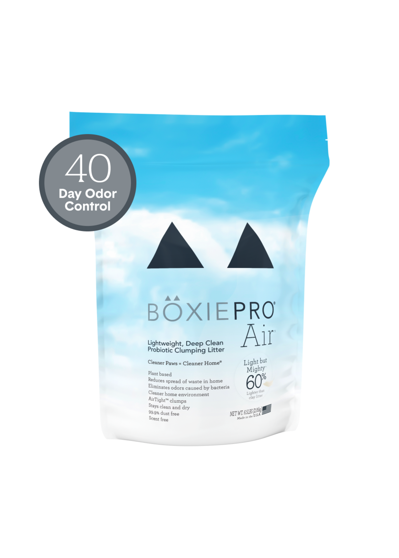 Boxie PRO AIR Lightweight PROBIOTIC Litter 6.5#