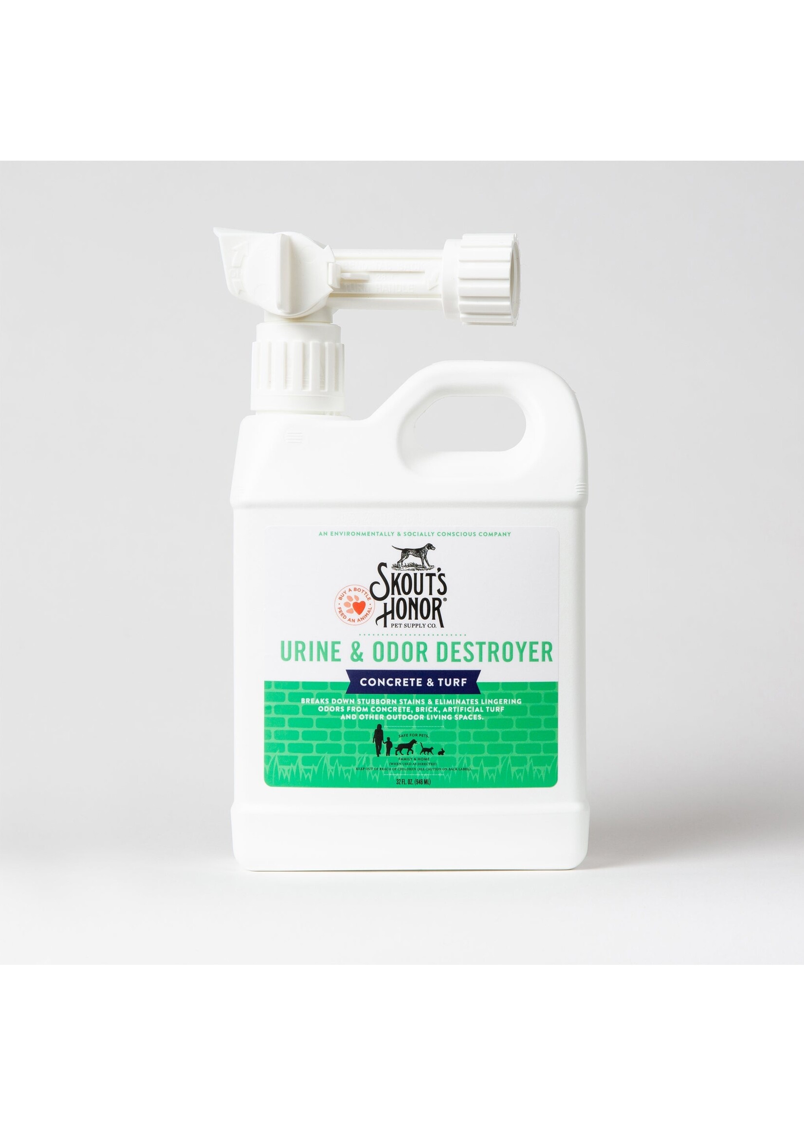 Skout’s Honor Urine & Odor Dest. Concrete/Turf 32 oz
