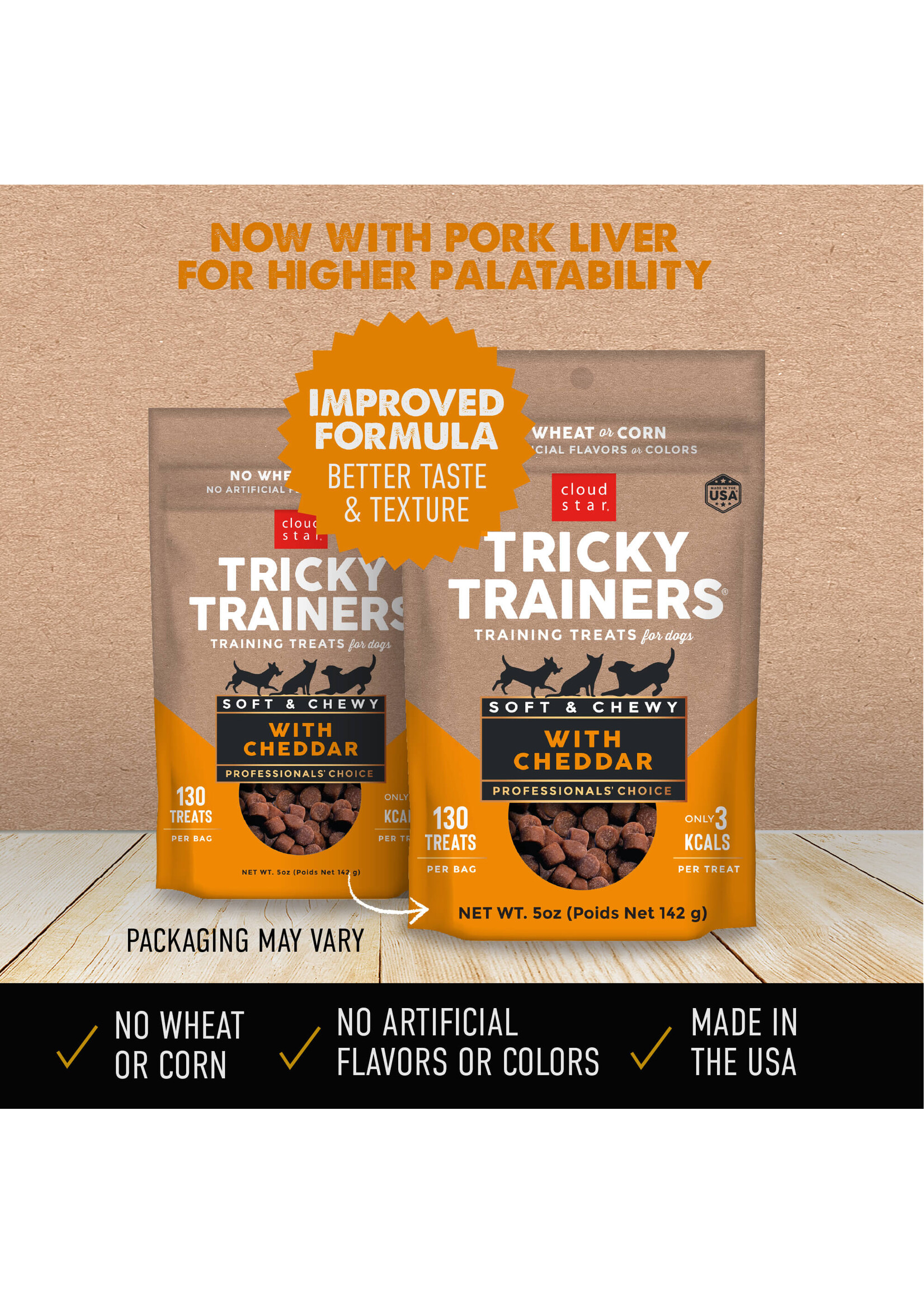 Tricky Trainer Chewy Cheddar 5 oz