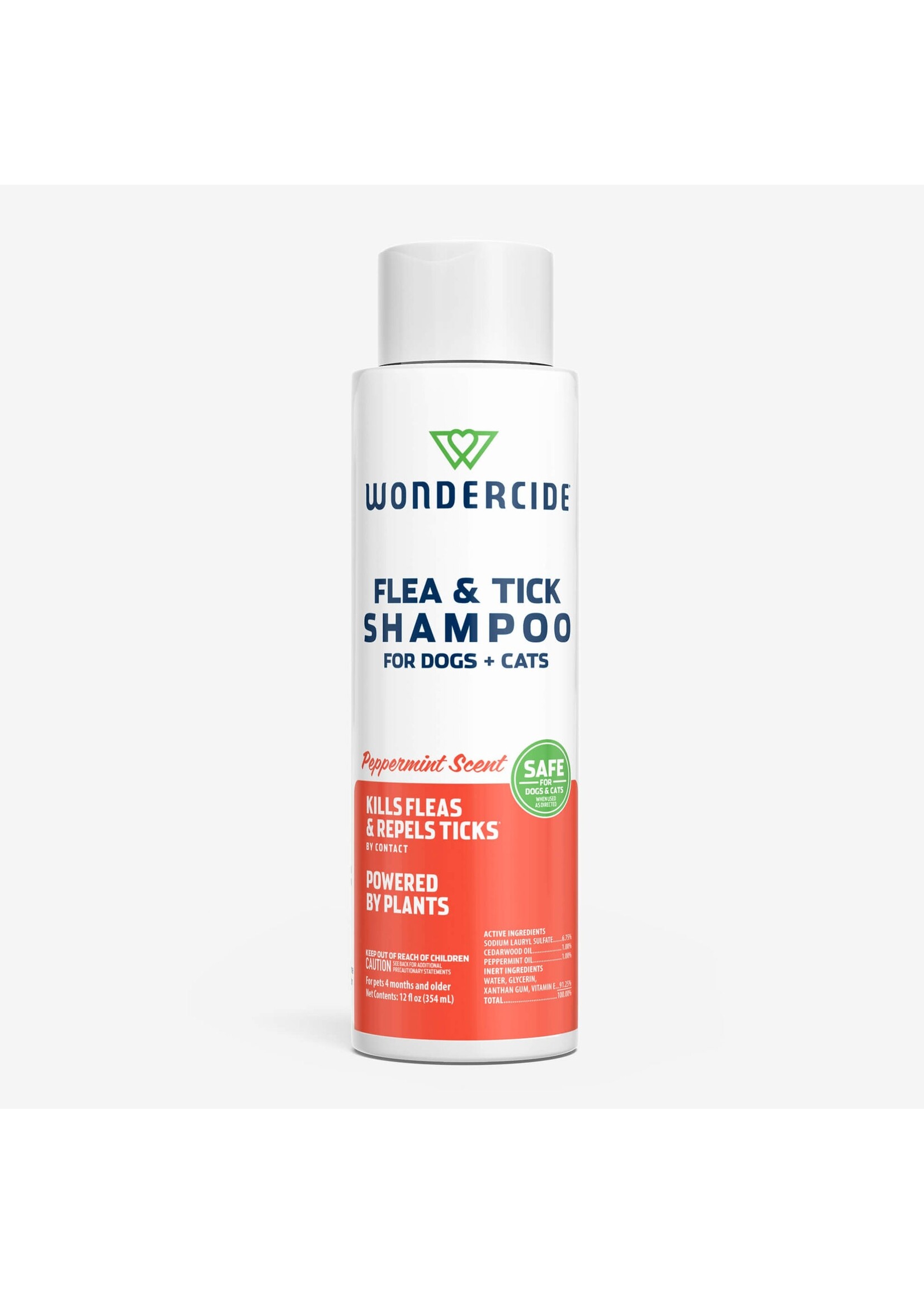 Wondercide F&T Shampoo Dog/Cat Peppermint 12 oz