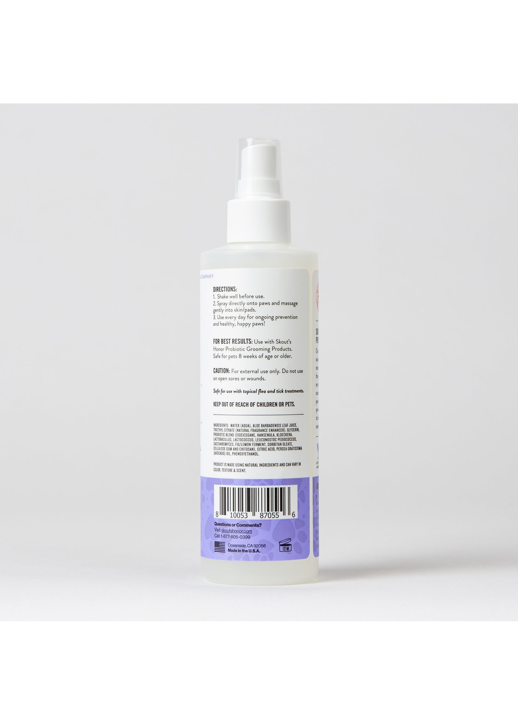Skout’s Honor Probiotic Paw Spray 8 oz