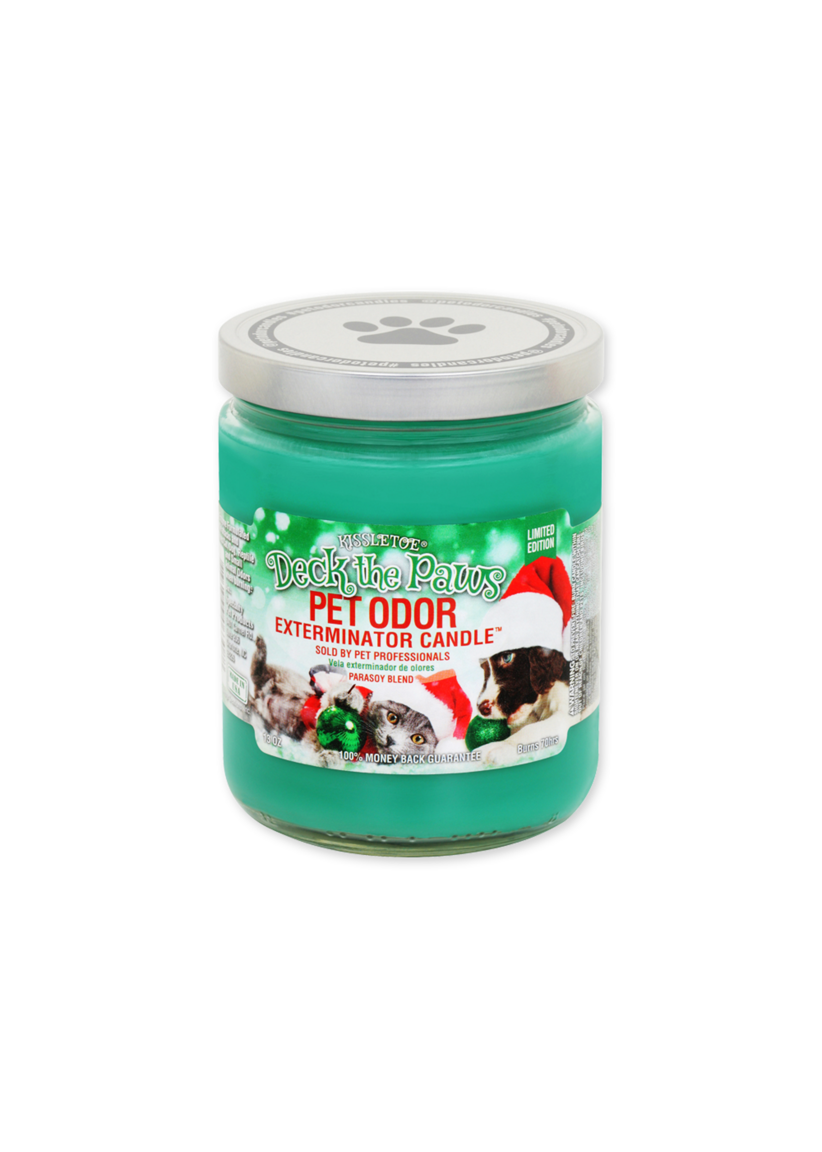 Pet Odor Exterminator (Deck the Paws) candle