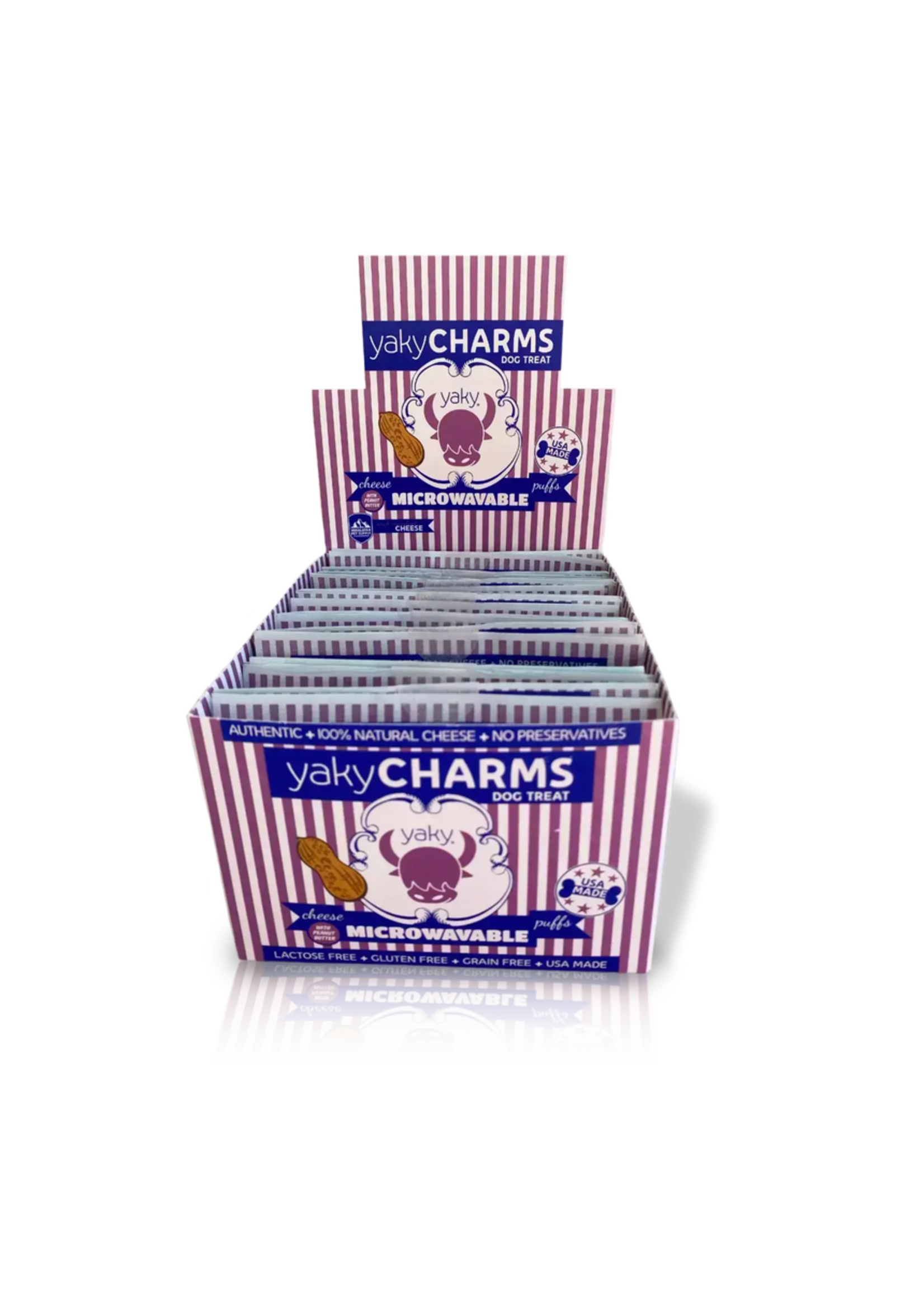 Himalayan Yaky Charms Doggy Popcorn Cheese w/ Peanut Butter