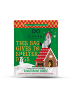 Give Pet Gingerbread House Dog Treat 6oz