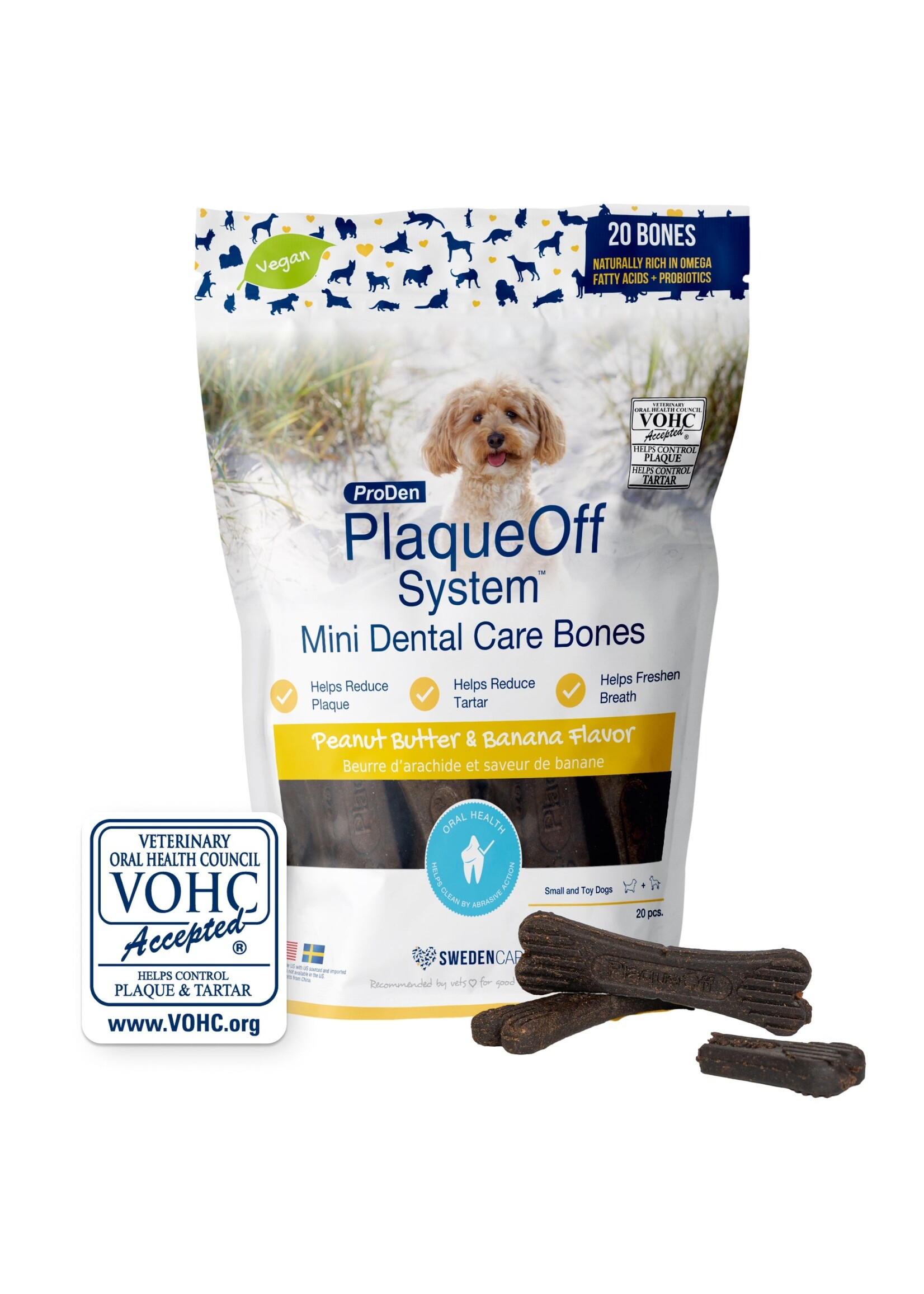 NVet Plaque Off DB Mini PB 20 ct.