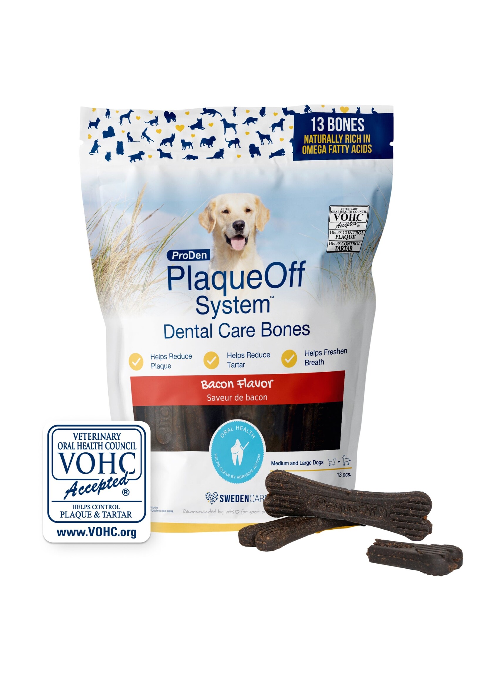 NVet Plaque Off DB Bacon 13 ct.