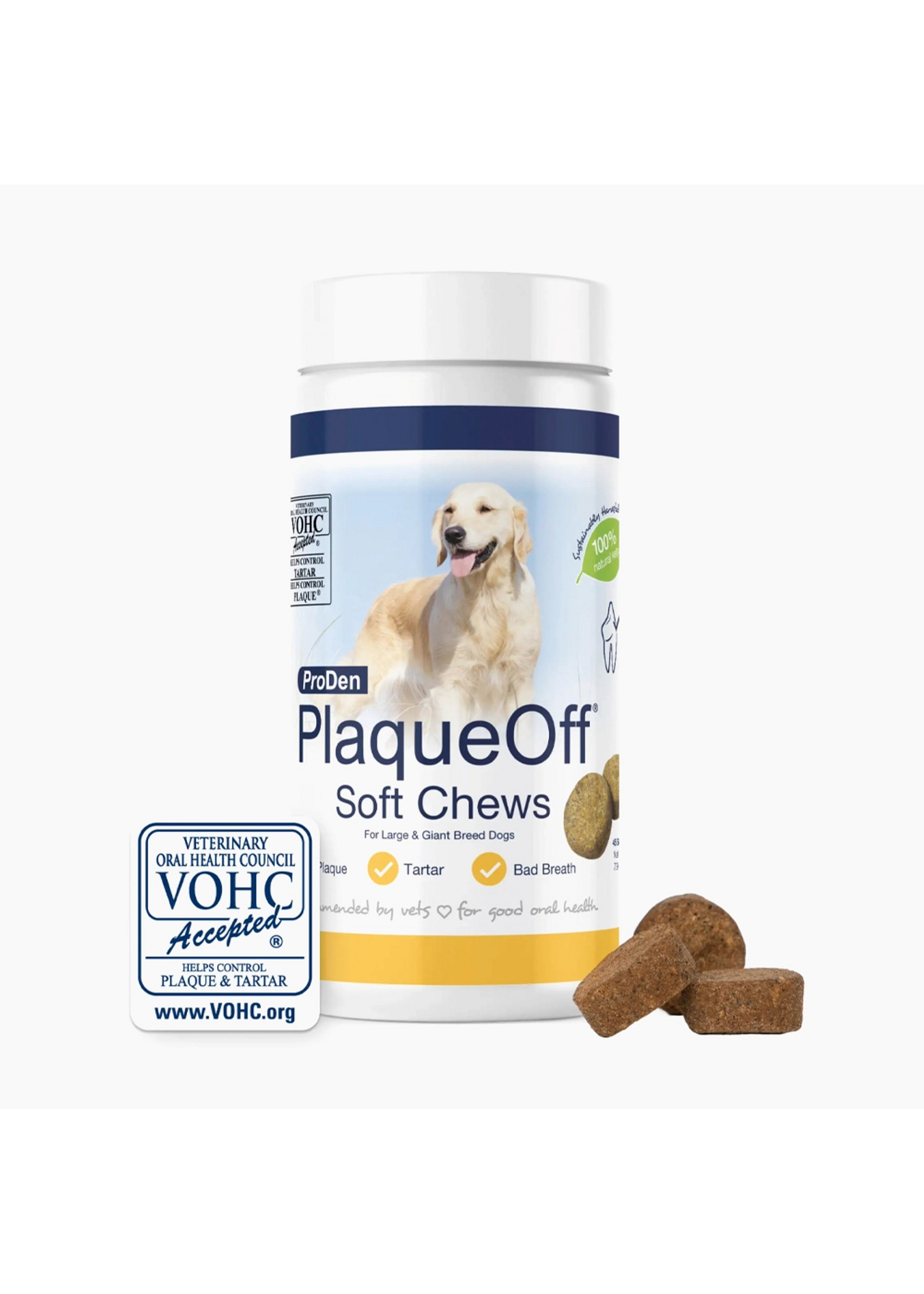 NVet Plaque Off Large Dog Soft Chew 45 ct.