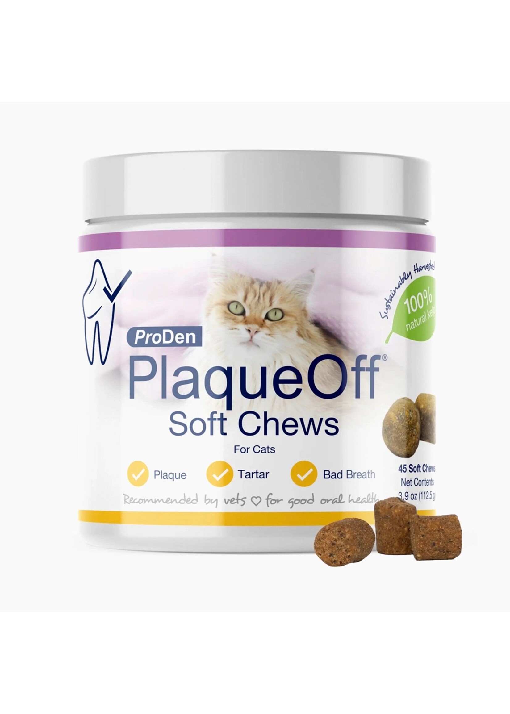 NVet Plaque Off Cat Soft Chew 45 ct.