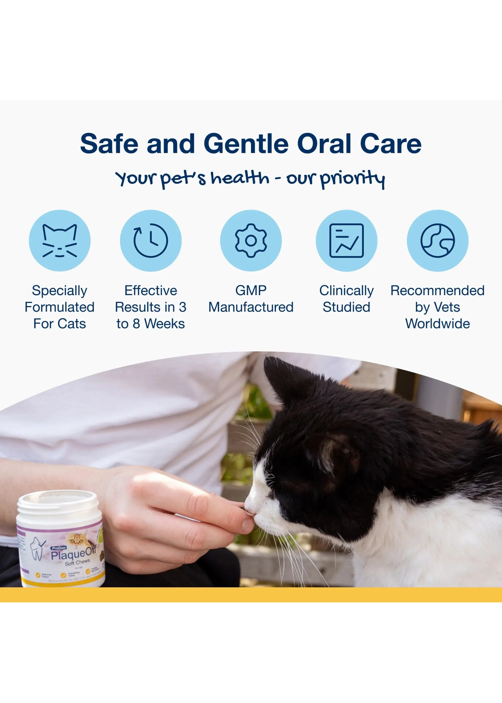 NVet Plaque Off Cat Soft Chew 45 ct.