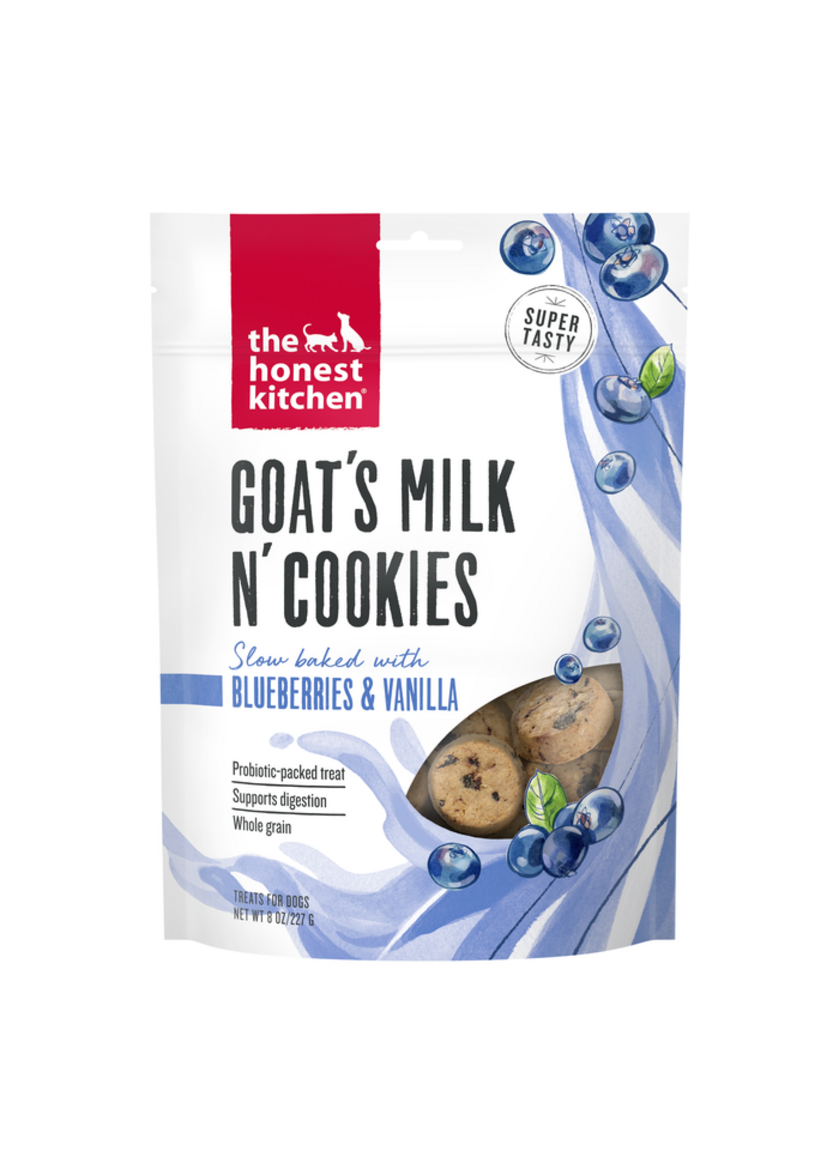 Honest Kitchen Goat Milk Cookies Blue/Van 8 oz.