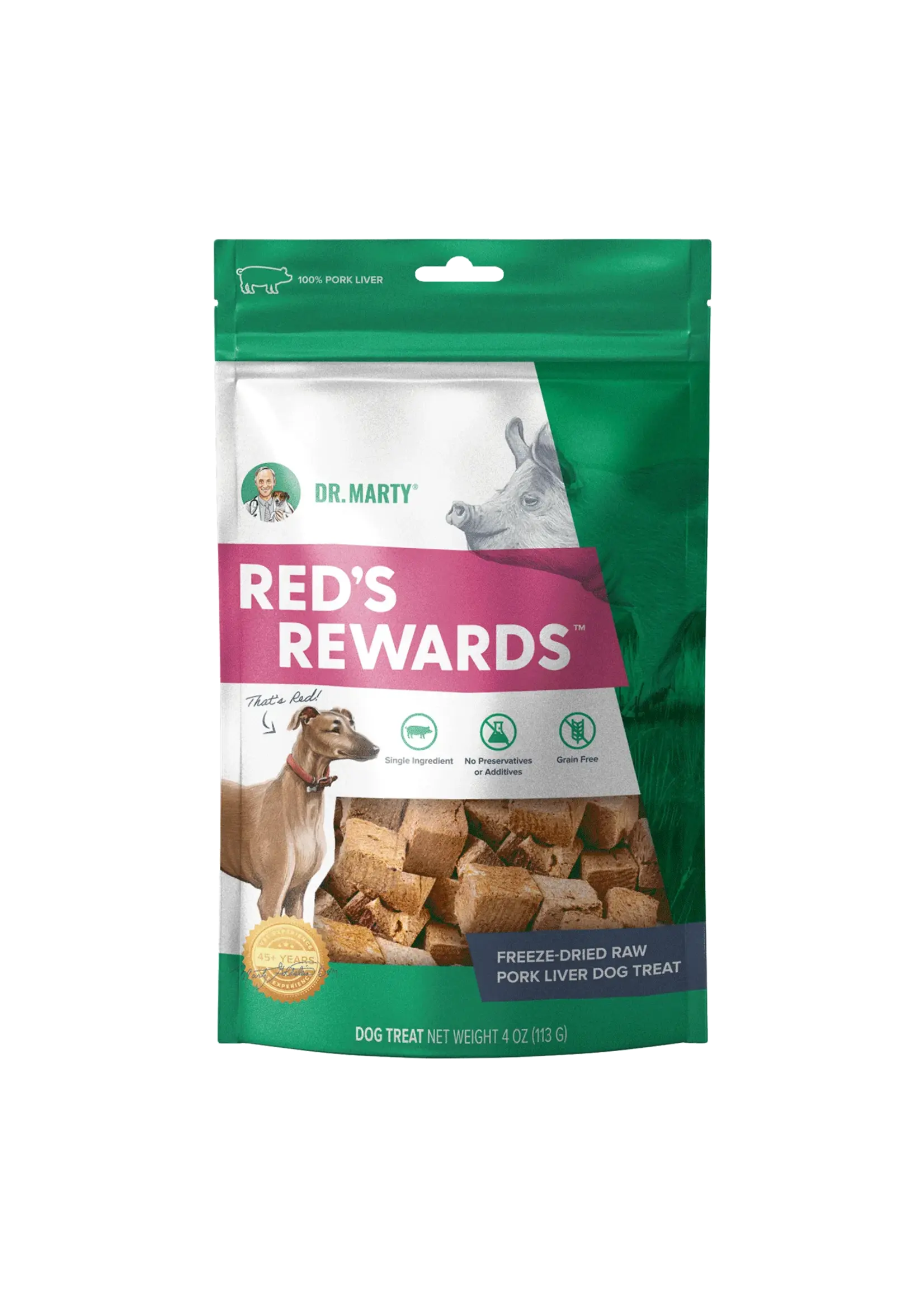 DM Red’s Rewards Pork Liver 4 oz.