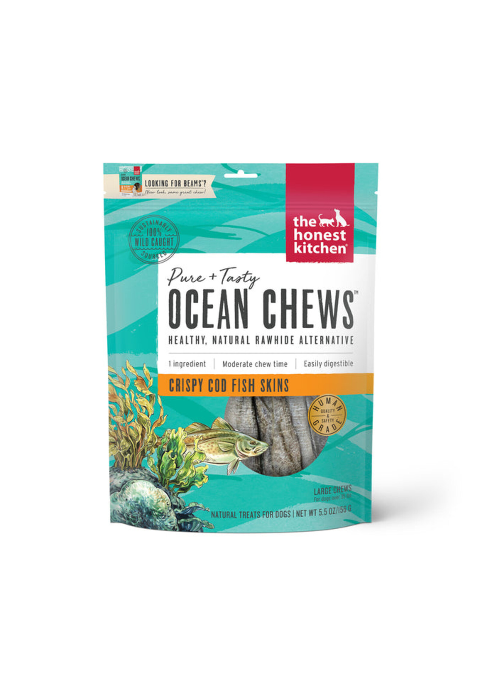 Honest Kitchen Ocean Chews Cod 5.5oz