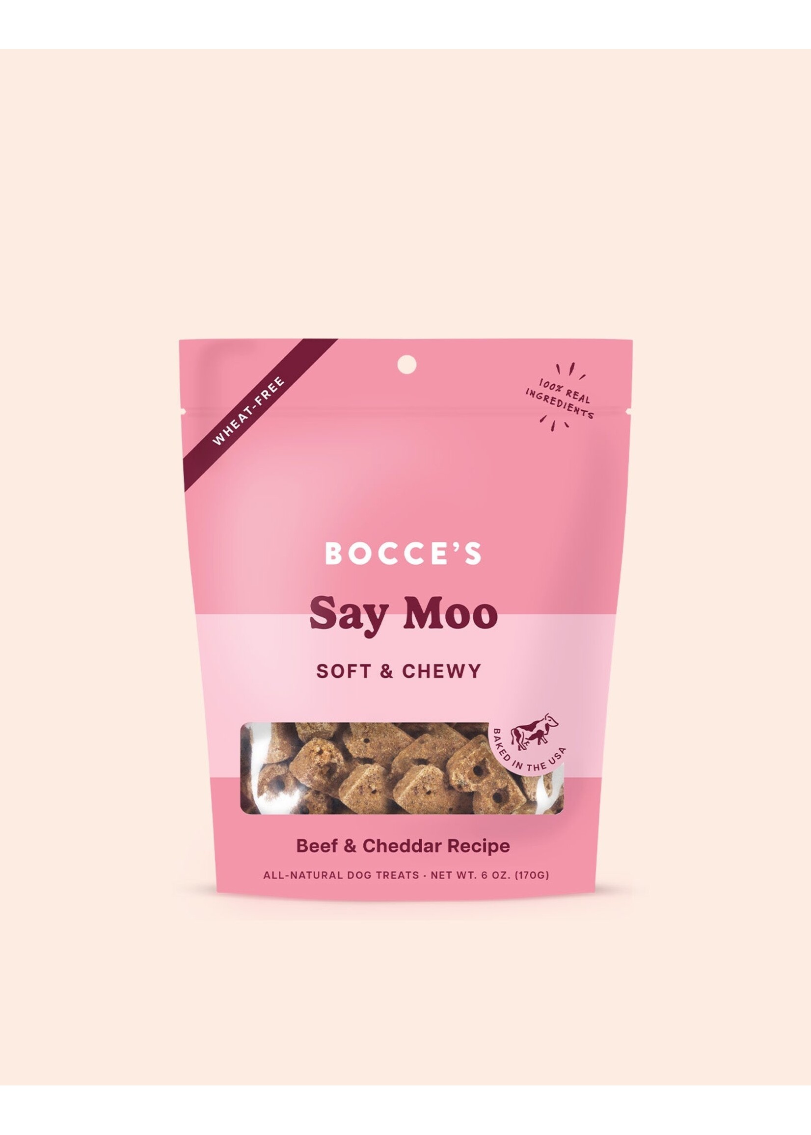 Bocce Soft & Chewy Say Moooo 6oz