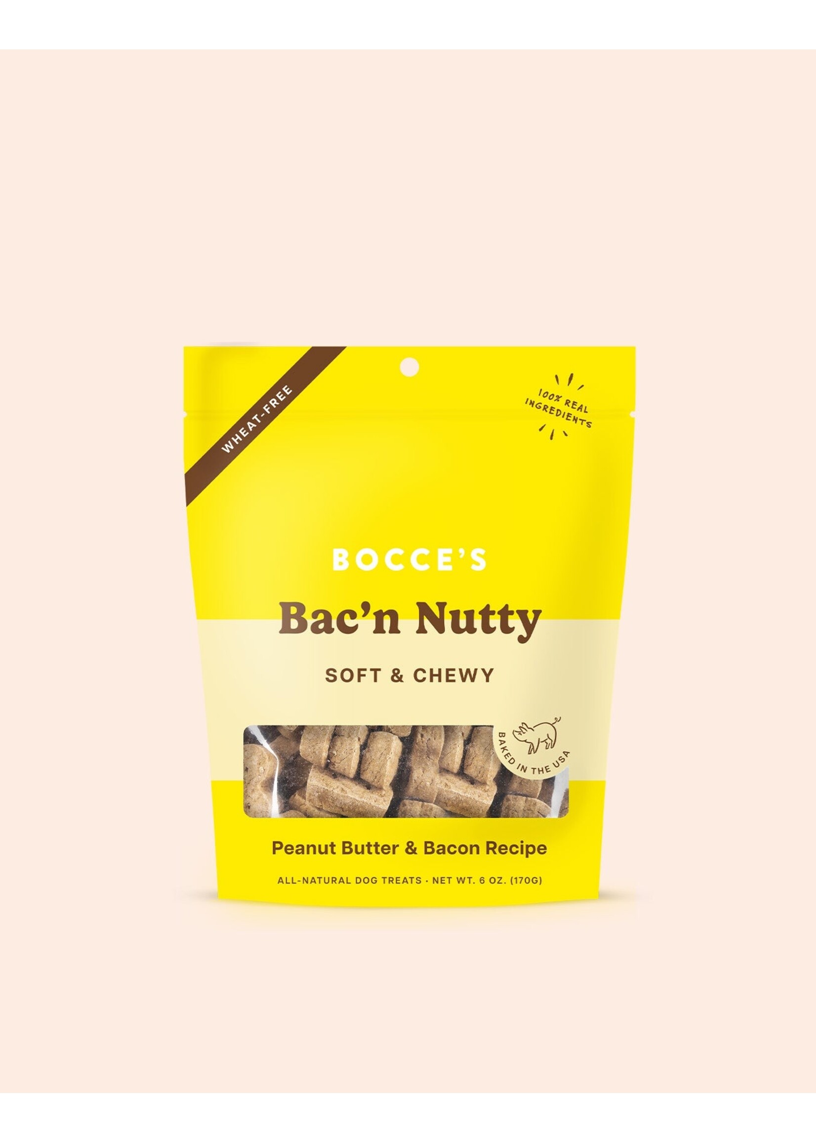 Bocce Soft & Chewy Bac’n Nutty 6oz