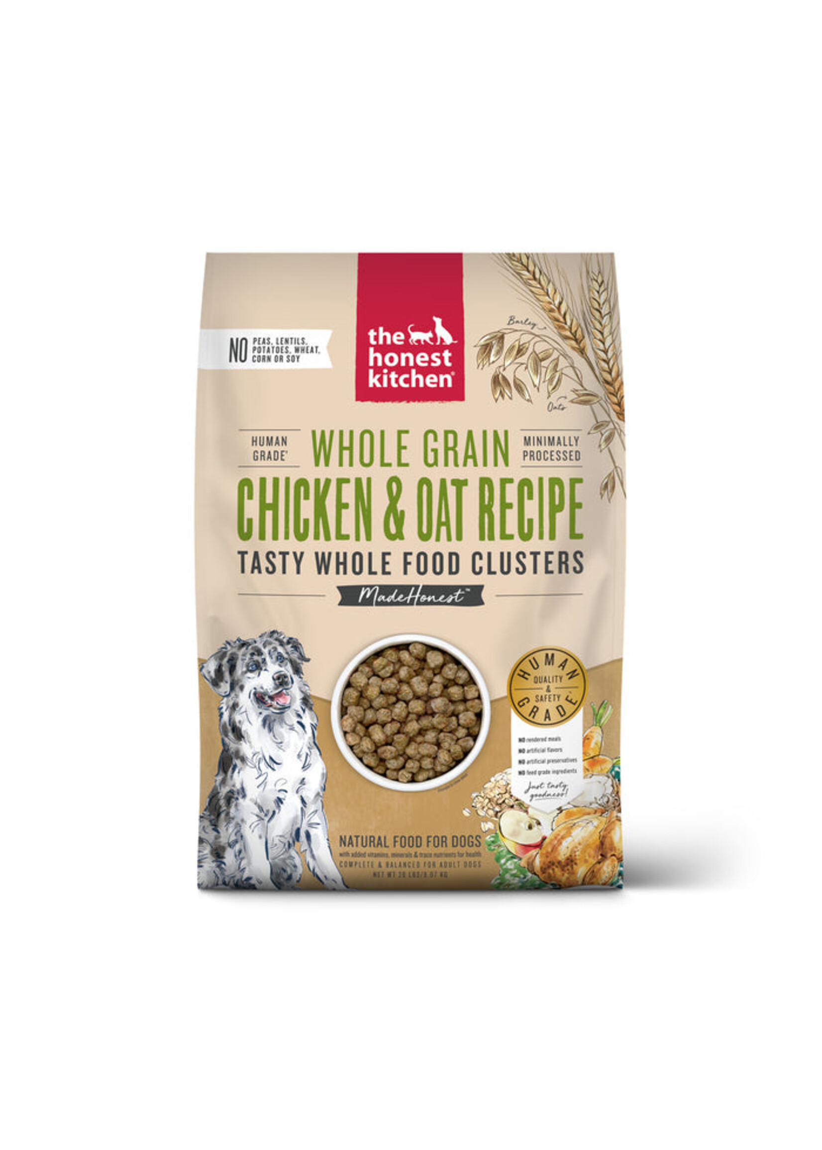 Honest Kitchen Clusters Chicken & Oats Small Breed 10lb
