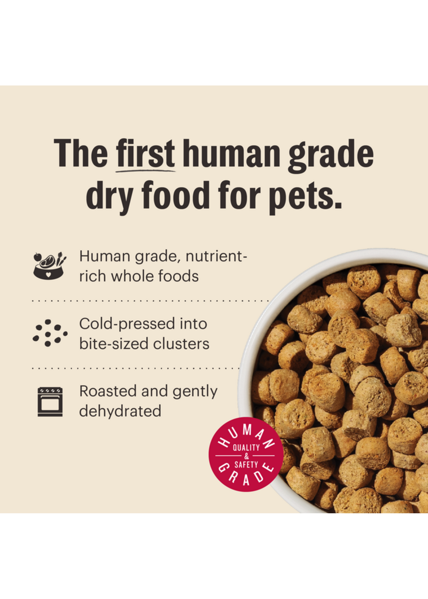 Honest Kitchen Clusters Chicken & Oats Small Breed 10lb