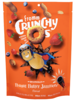 Fromm Crunchy O’s Dog Treats Peanut Butter Jammers 26oz