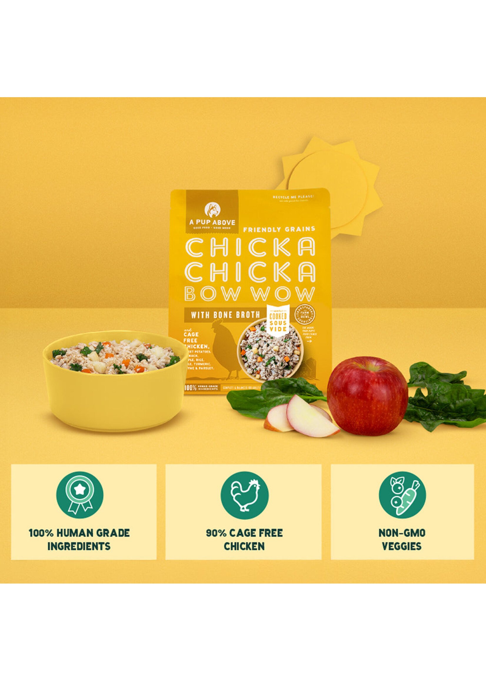 A Pup Above Chicka Bow Wow 3lb bag