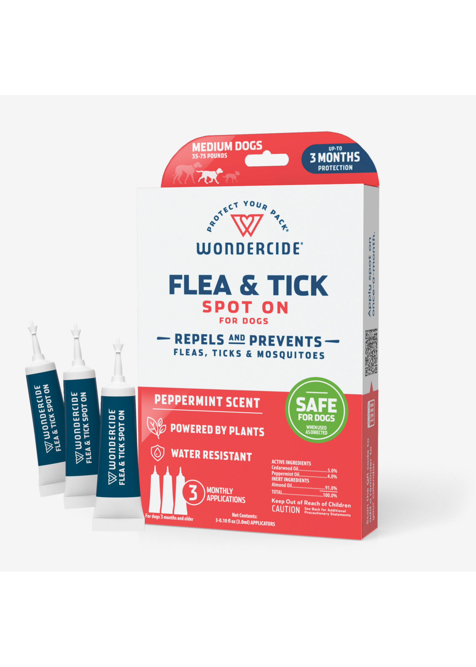 Wondercide Flea & Tick Small Dog 3pk