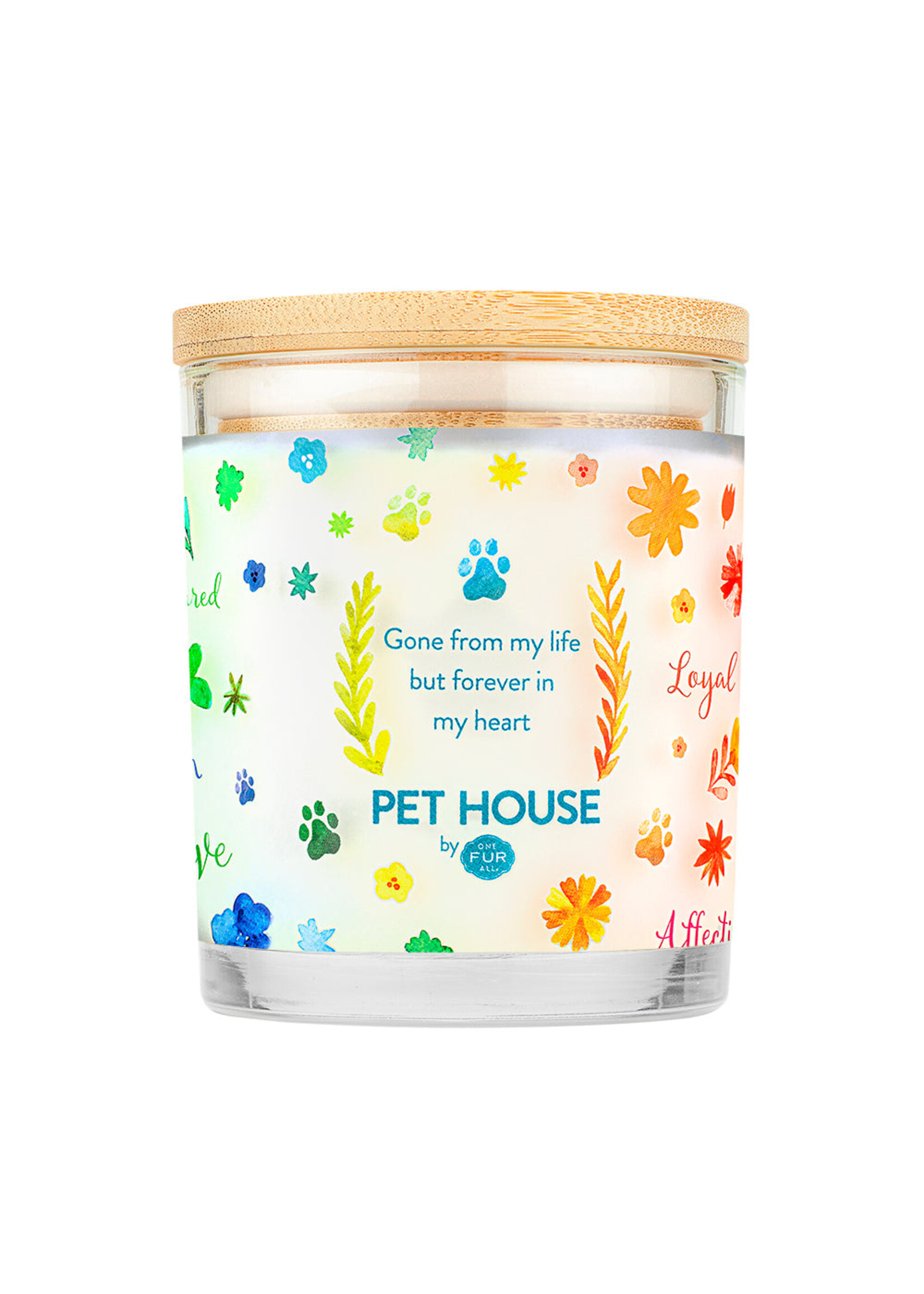 Pet House Candles Furever Loved Memorial