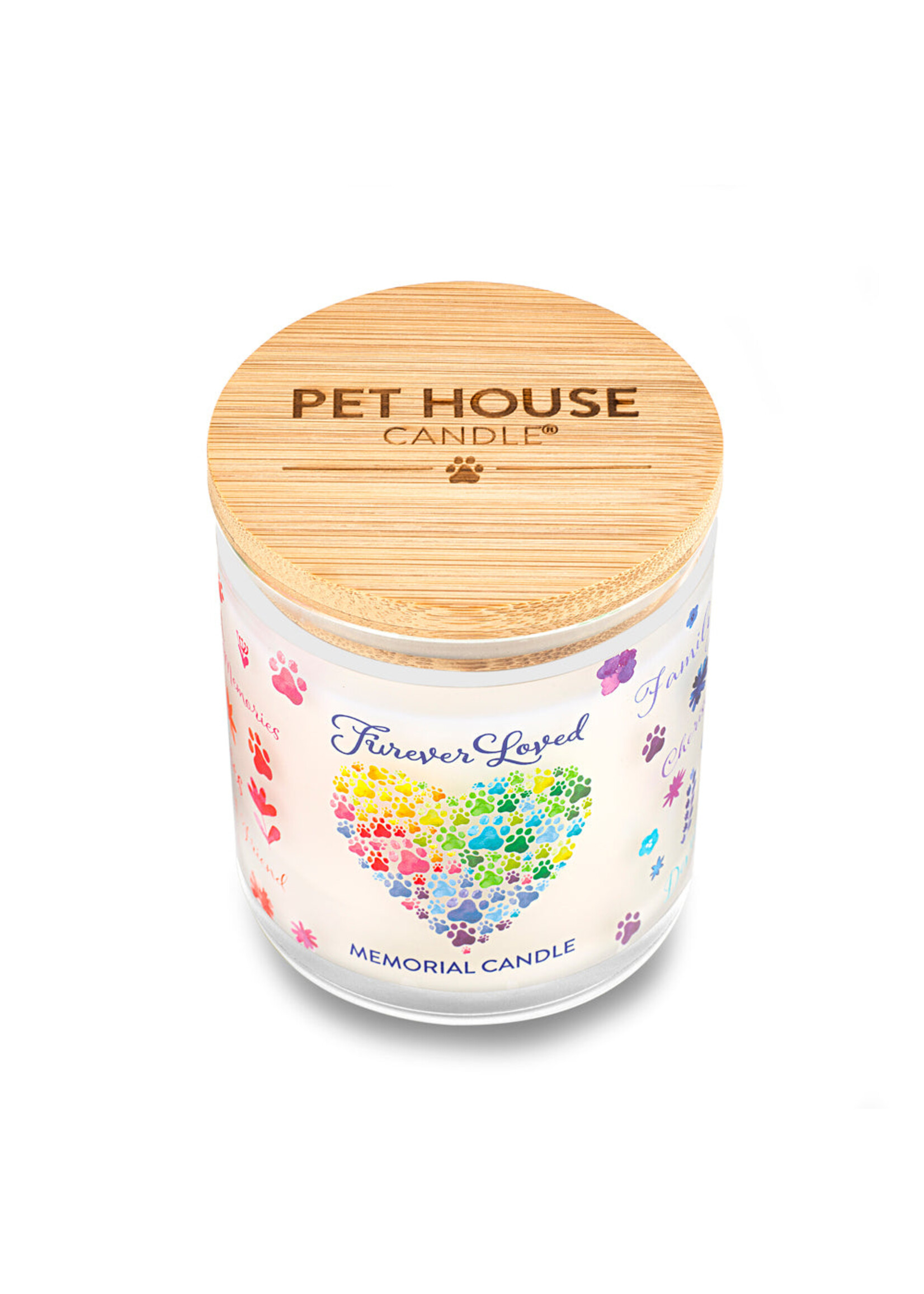 Pet House Candles Furever Loved Memorial