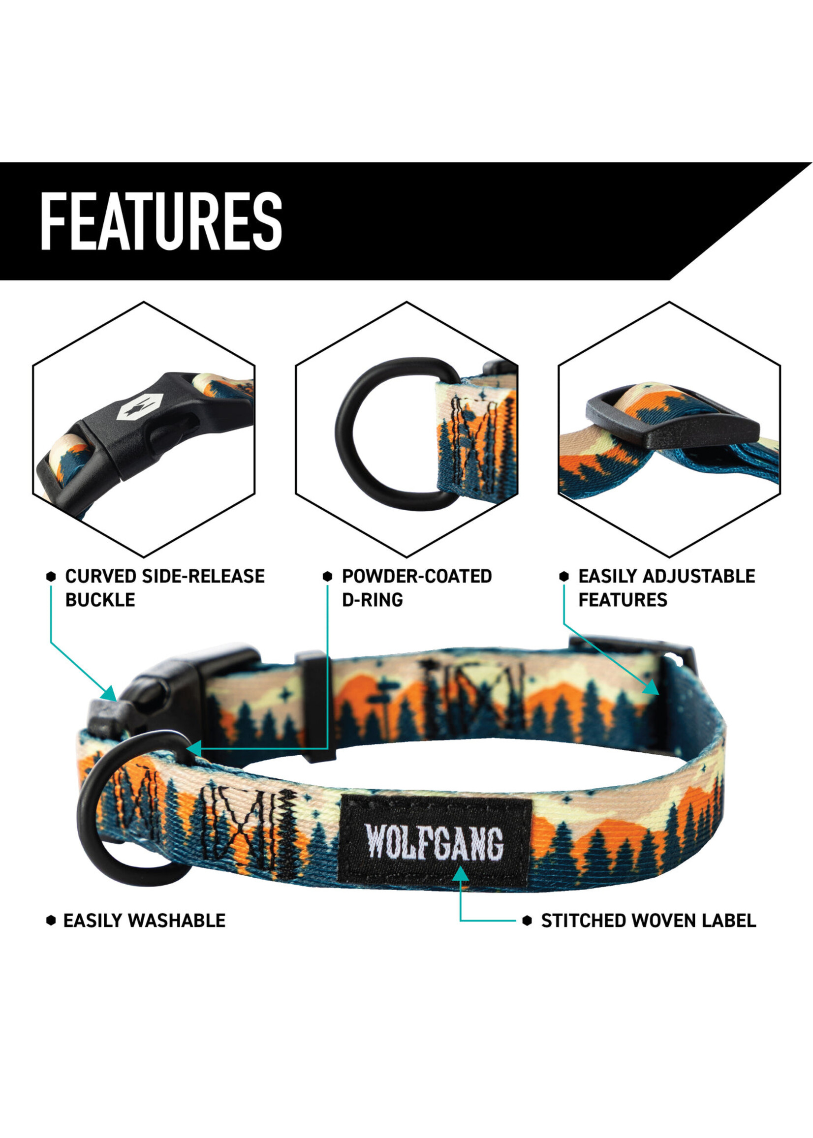 Wolfgang Overland Collar Large (18-26in)