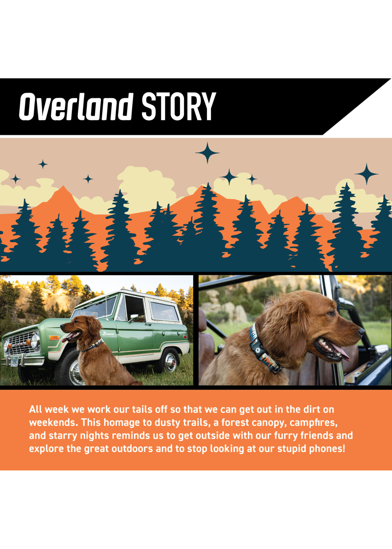 Wolfgang Overland Collar Small (8-12in)