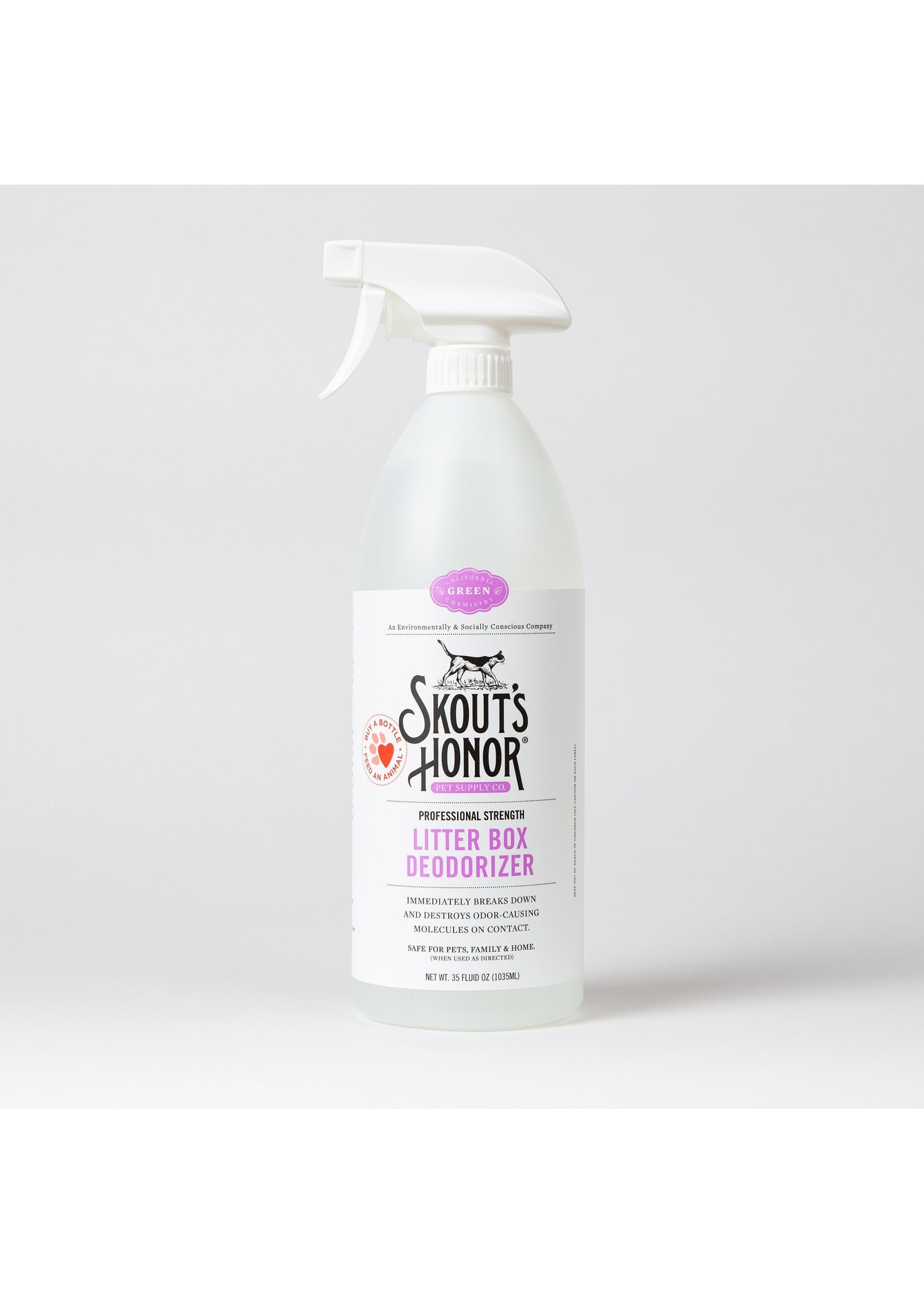 Skouts Honor Litter Box Deodorizer 35floz