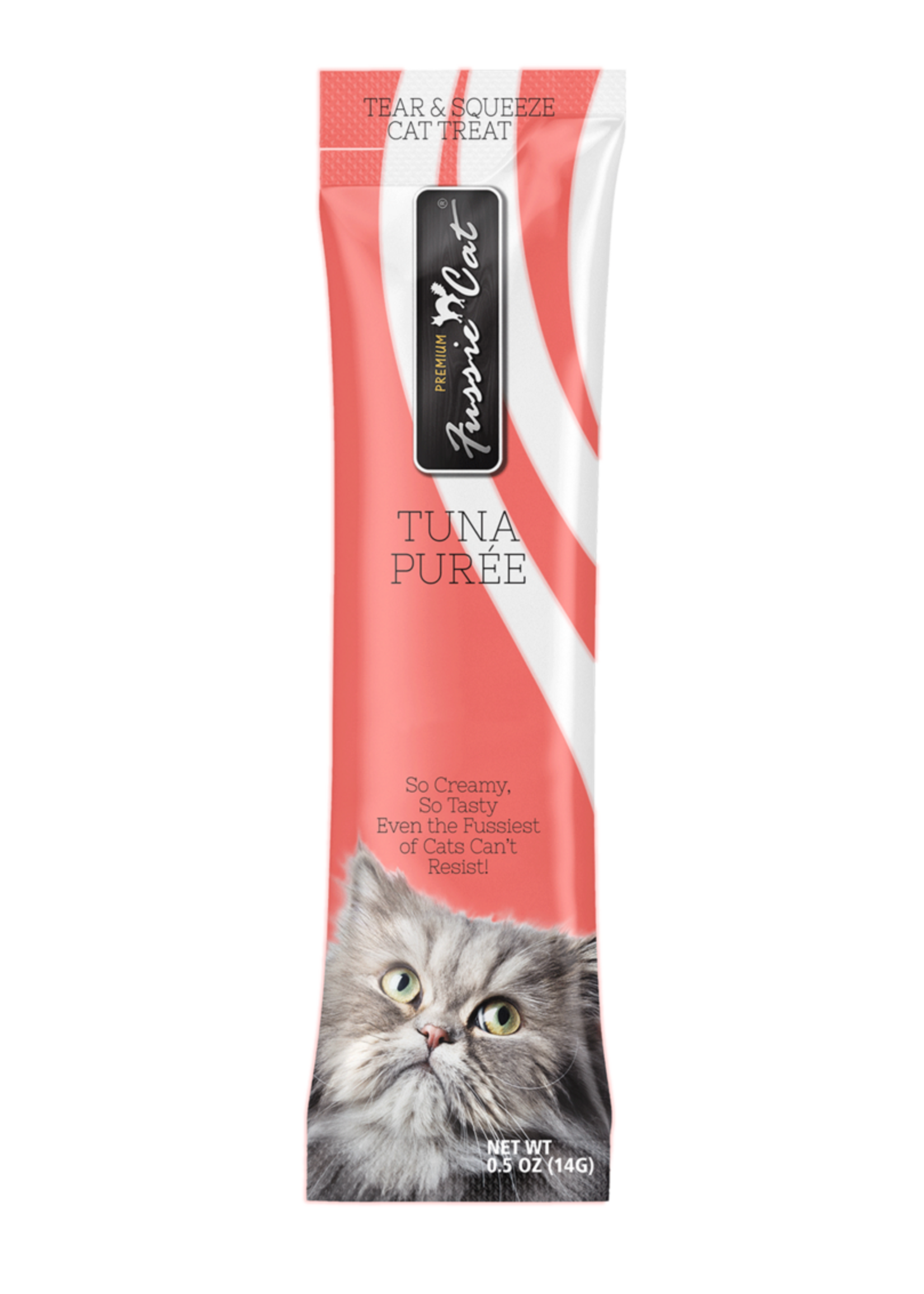 Fussie Cat Puree Treat Single Tuna w/ Ocean Fish