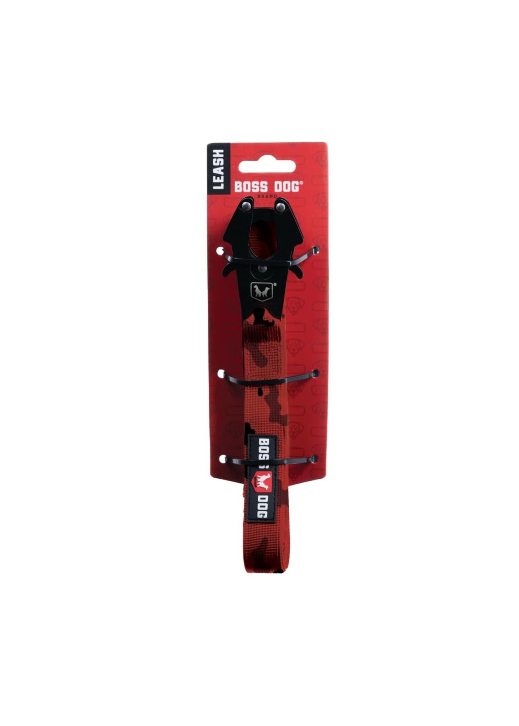 Boss Dog Tactical Leash 6ft Red