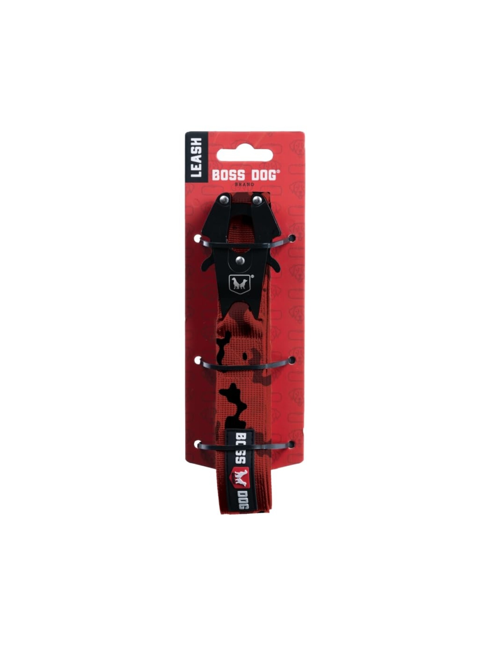 Boss Dog Tactical Leash 4ft Red
