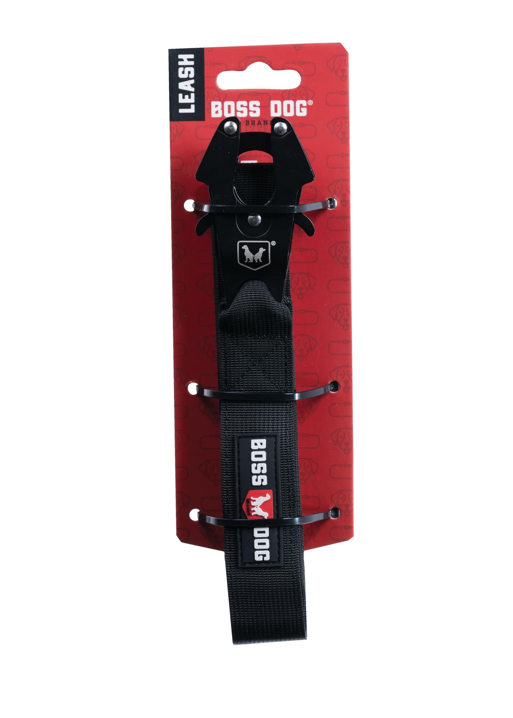 Boss Dog Tactical Leash 6ft Black 1”