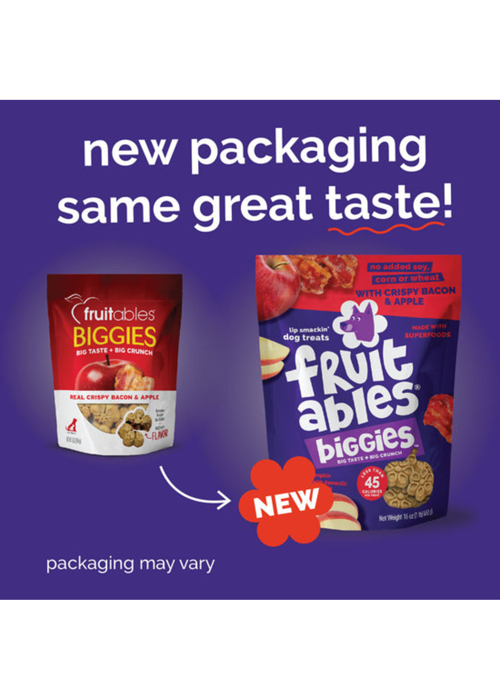 Fruitables Biggies Crispy Bacon & Apple 16oz