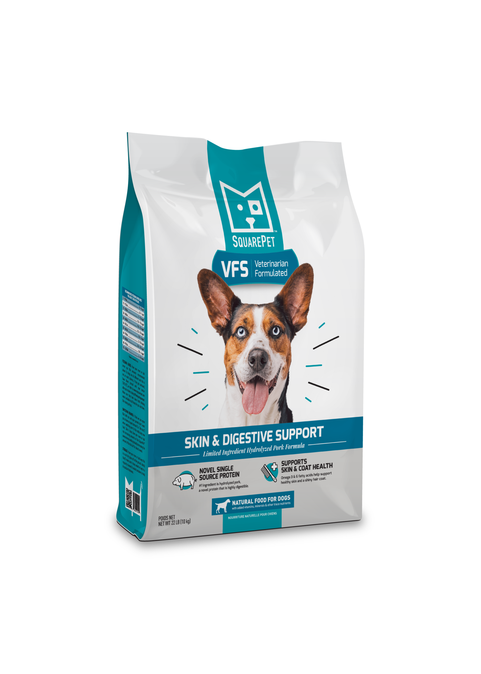Square Pet VFS Skin and Digestion Support 4.4#