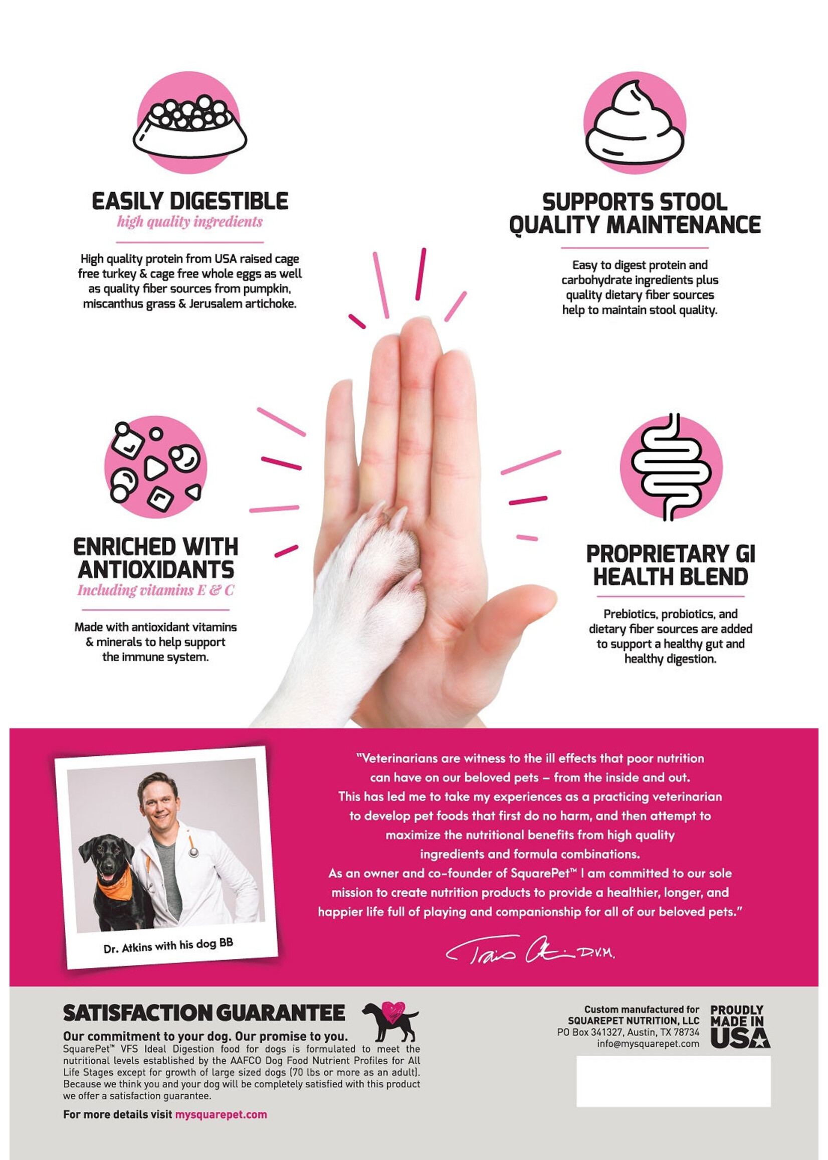 Square Pet VFS Ideal Digestion 4.4#