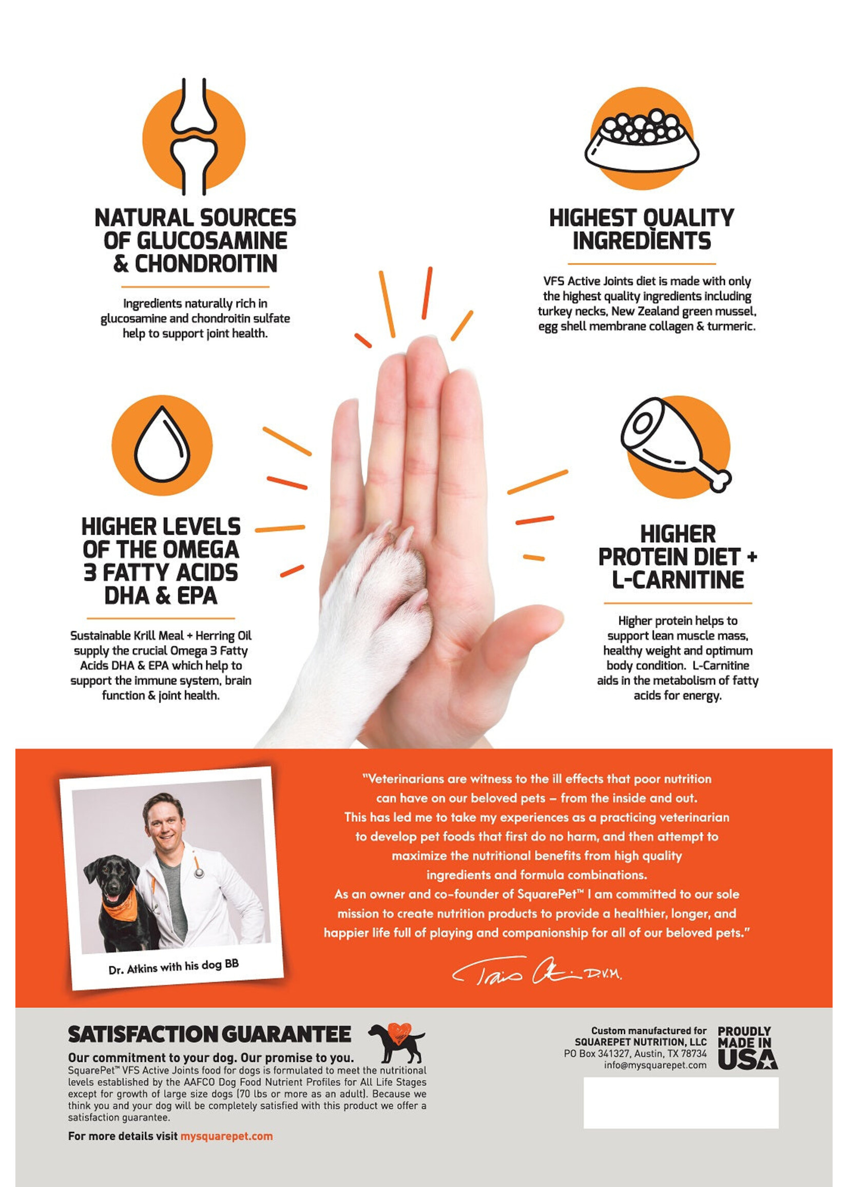 Square Pet VFS Active Joint 22#