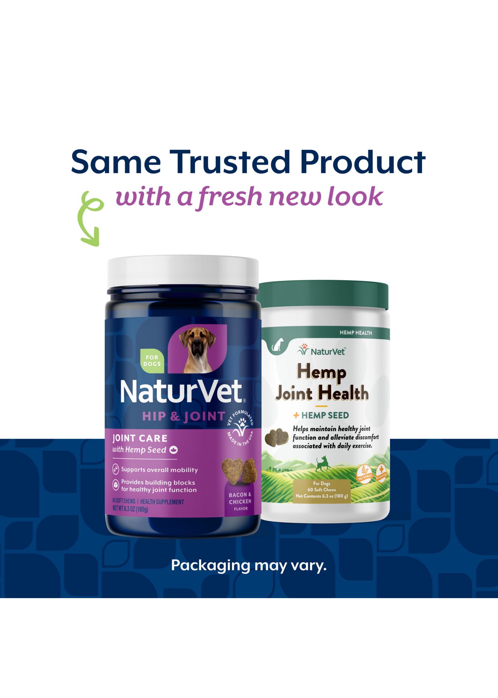 NaturVet Hemp and Joint Soft Chew 60ct