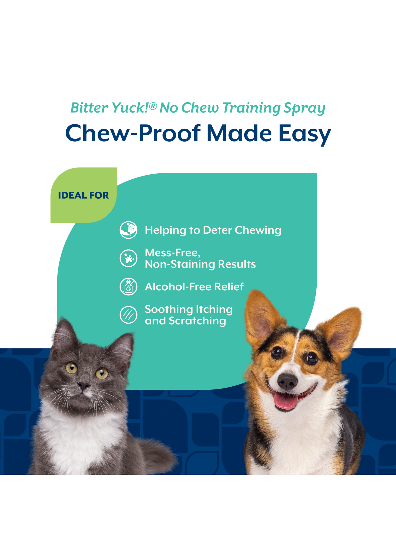 NaturVet Bitter Yuck! No Chew Spray 8oz