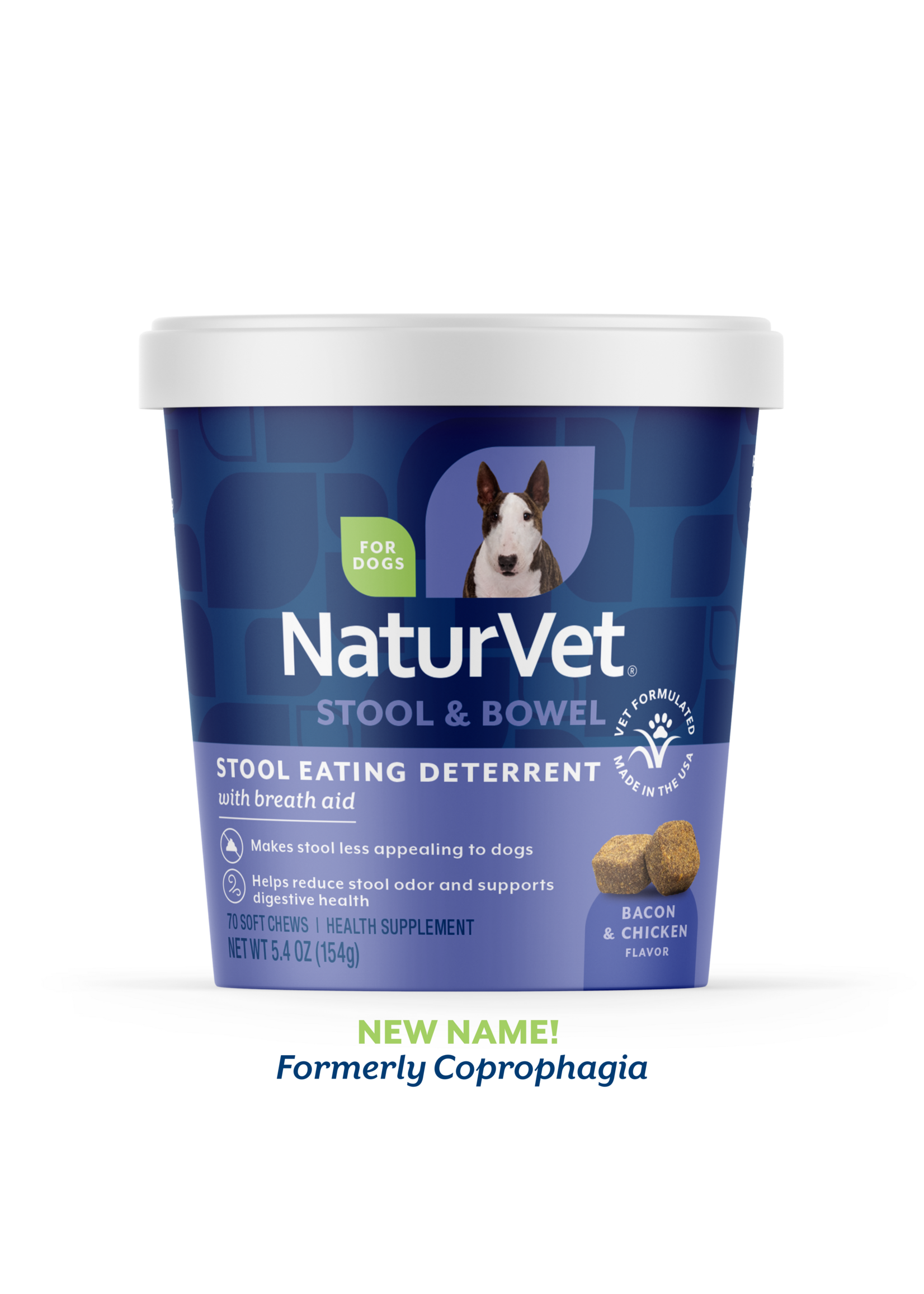 NaturVet Coprophagia / Breath Aid 70ct