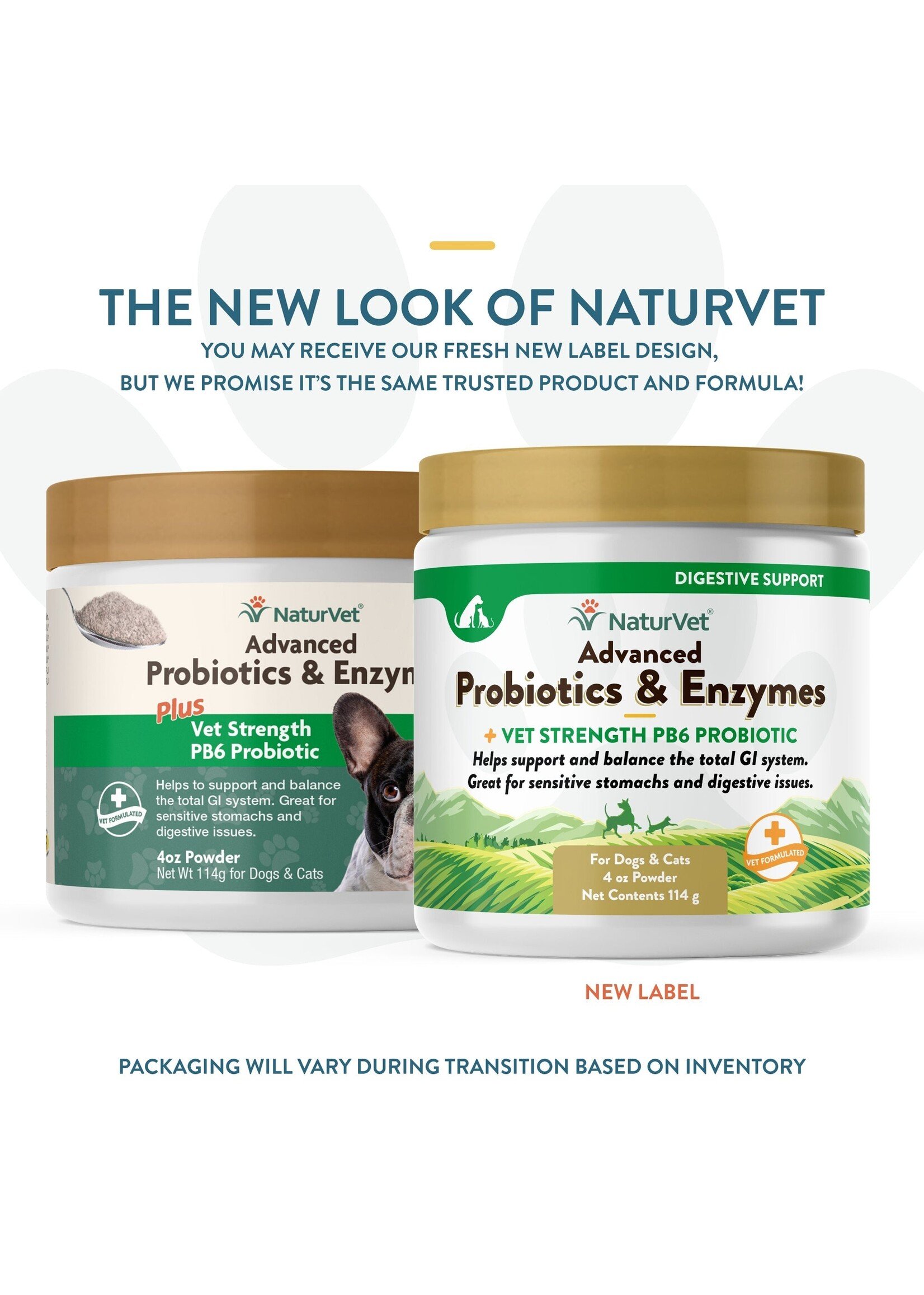 NaturVet Enzymes and Probiotics 4oz
