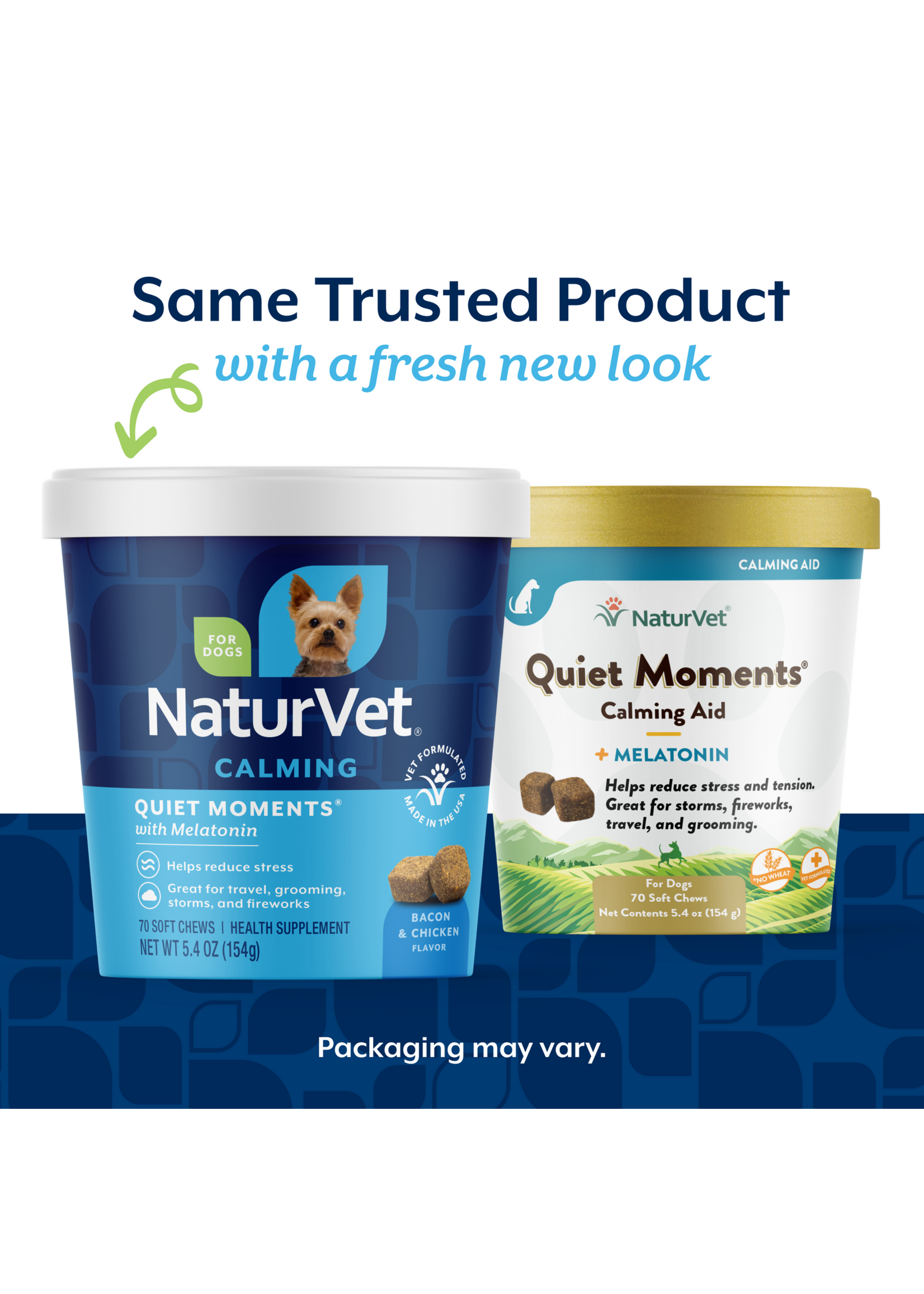 NaturVet Quiet Moments/ Melatonin 70ct